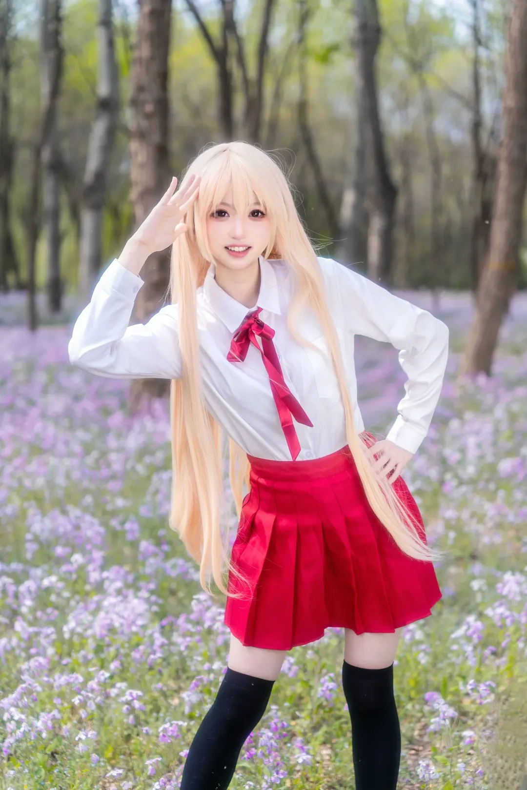 Cosplay, 花海拍摄, 小埋cos, 干物妹小埋, 单人写真