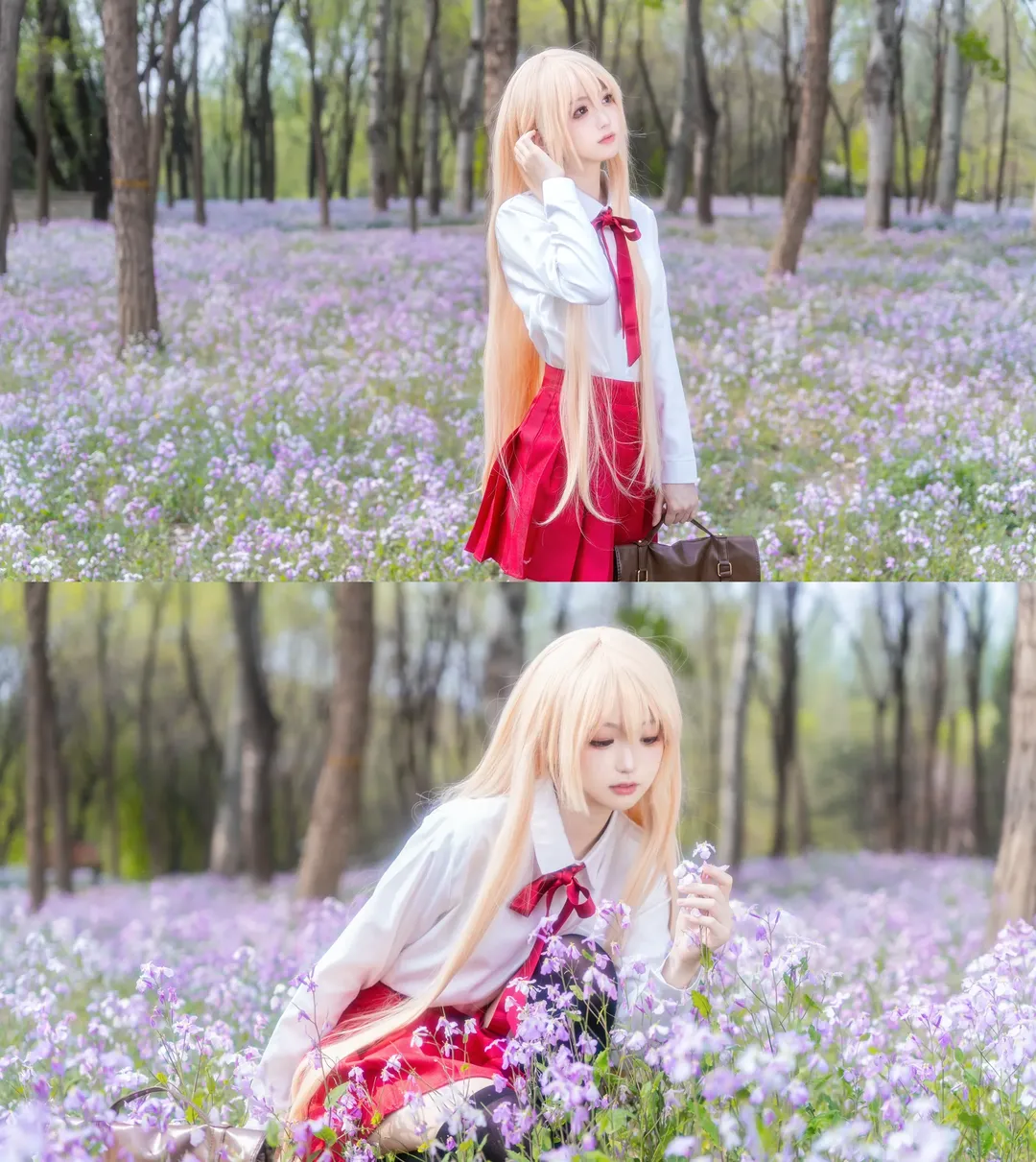 Cosplay, 花海拍摄, 小埋cos, 干物妹小埋, 单人写真 - 第4张