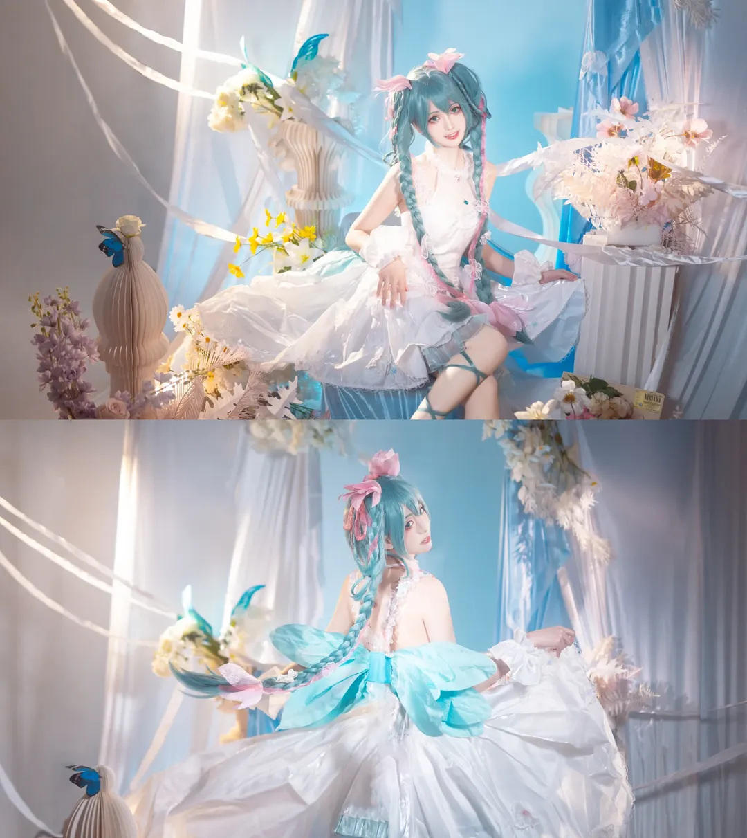 唯美摄影, 初音未来, 初音未来cos, 花篮谷, 灵动造型 - 第5张