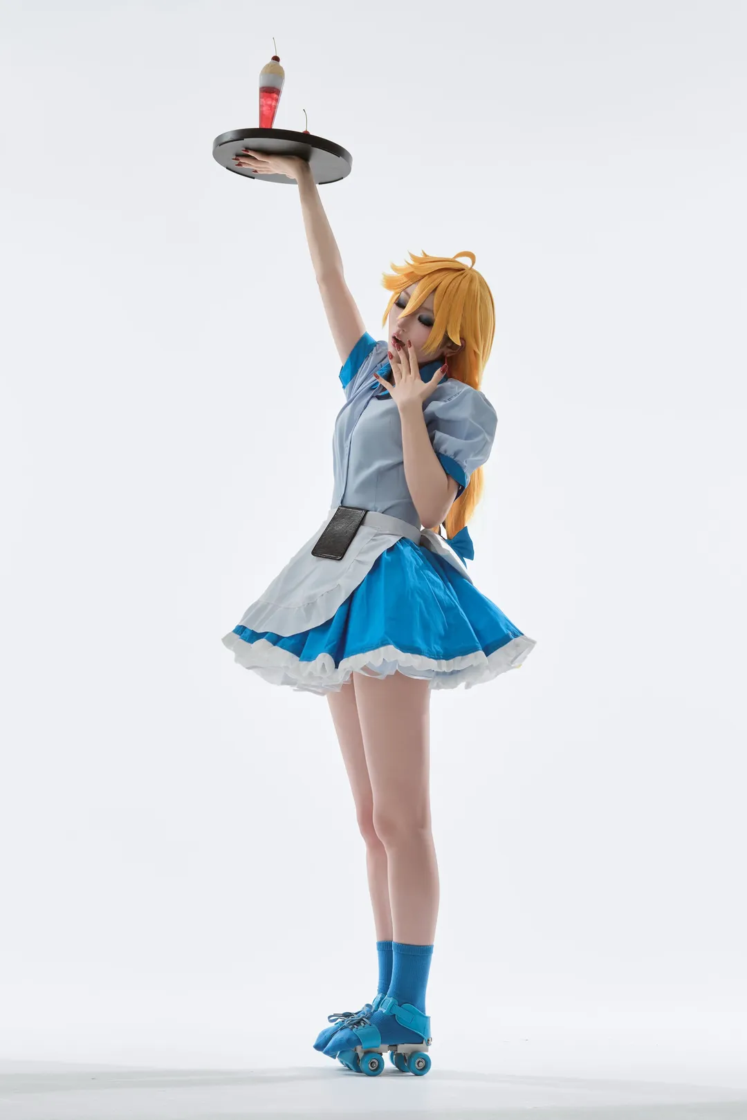 女仆装, 动漫Cosplay, Panty cos, 吊带袜天使, 轮滑cosplay - 第6张