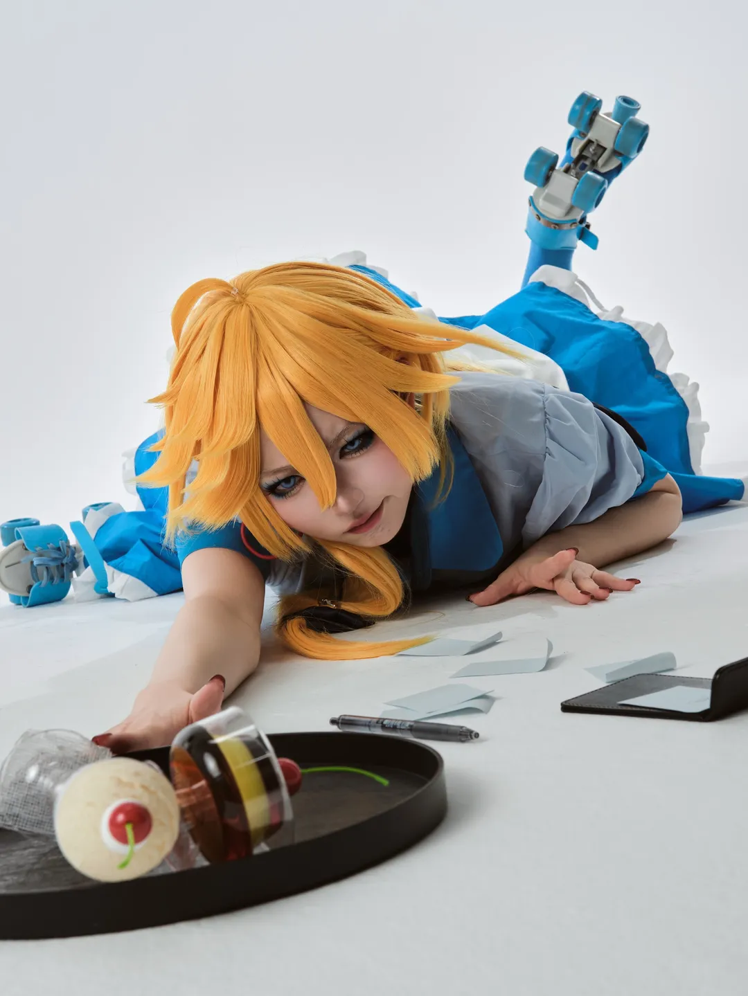 女仆装, 动漫Cosplay, Panty cos, 吊带袜天使, 轮滑cosplay - 第9张
