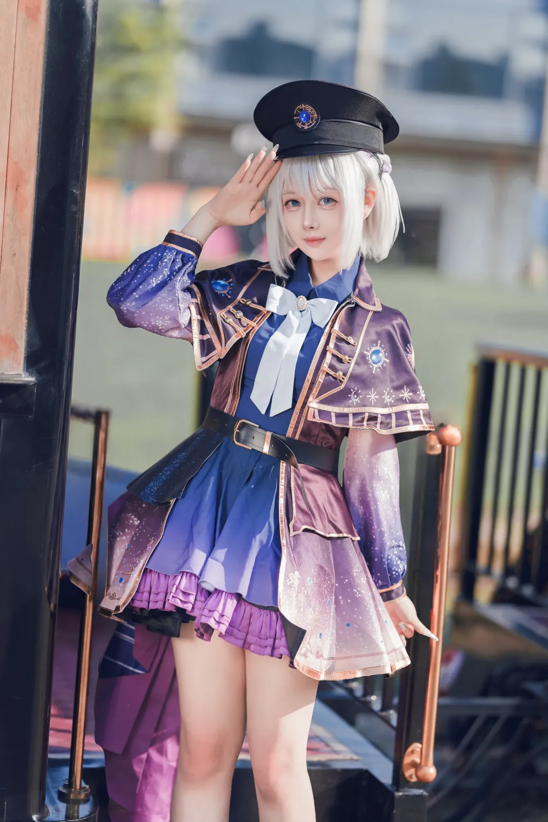 キャラクター再現, コスプレ, 葛城リーリヤ コスプレ, 学園アイドルマスター, 白い大福 - 2枚目