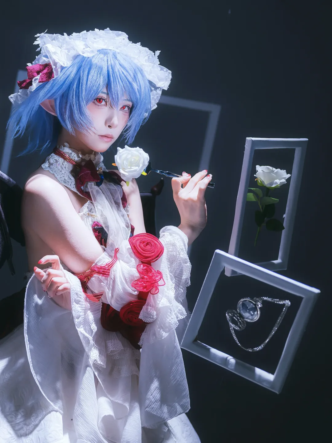 東方Project, コスプレ写真, レミリアコスプレ, ゴシック風, ロリータ風