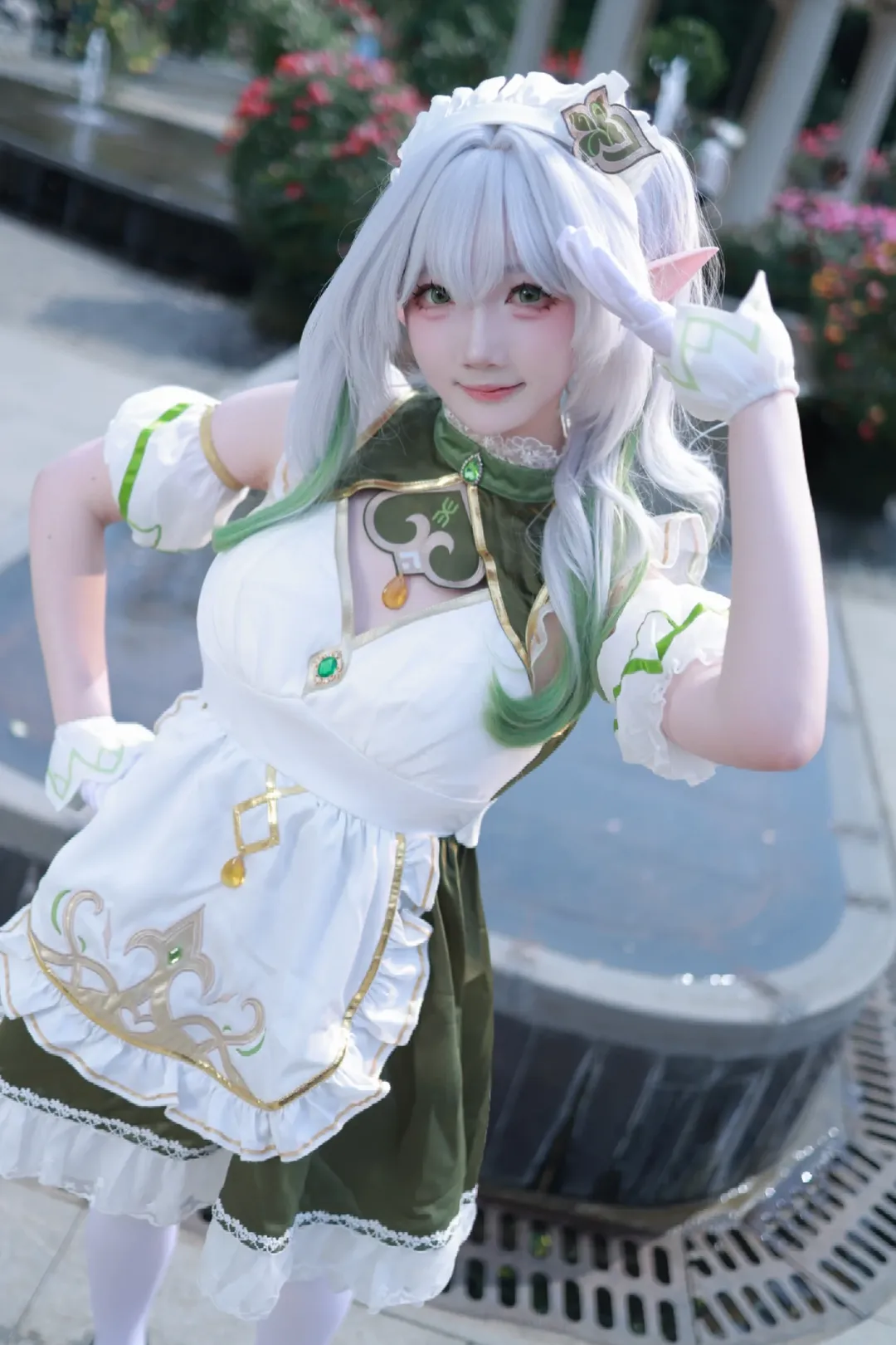 唯美写真, 原神, 纳西妲cos, 森林系cosplay, 绿意盎然 - 第2张