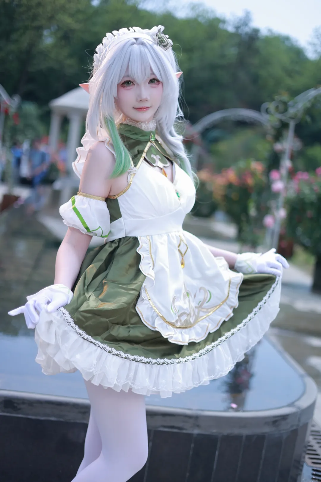 唯美写真, 原神, 纳西妲cos, 森林系cosplay, 绿意盎然 - 第3张
