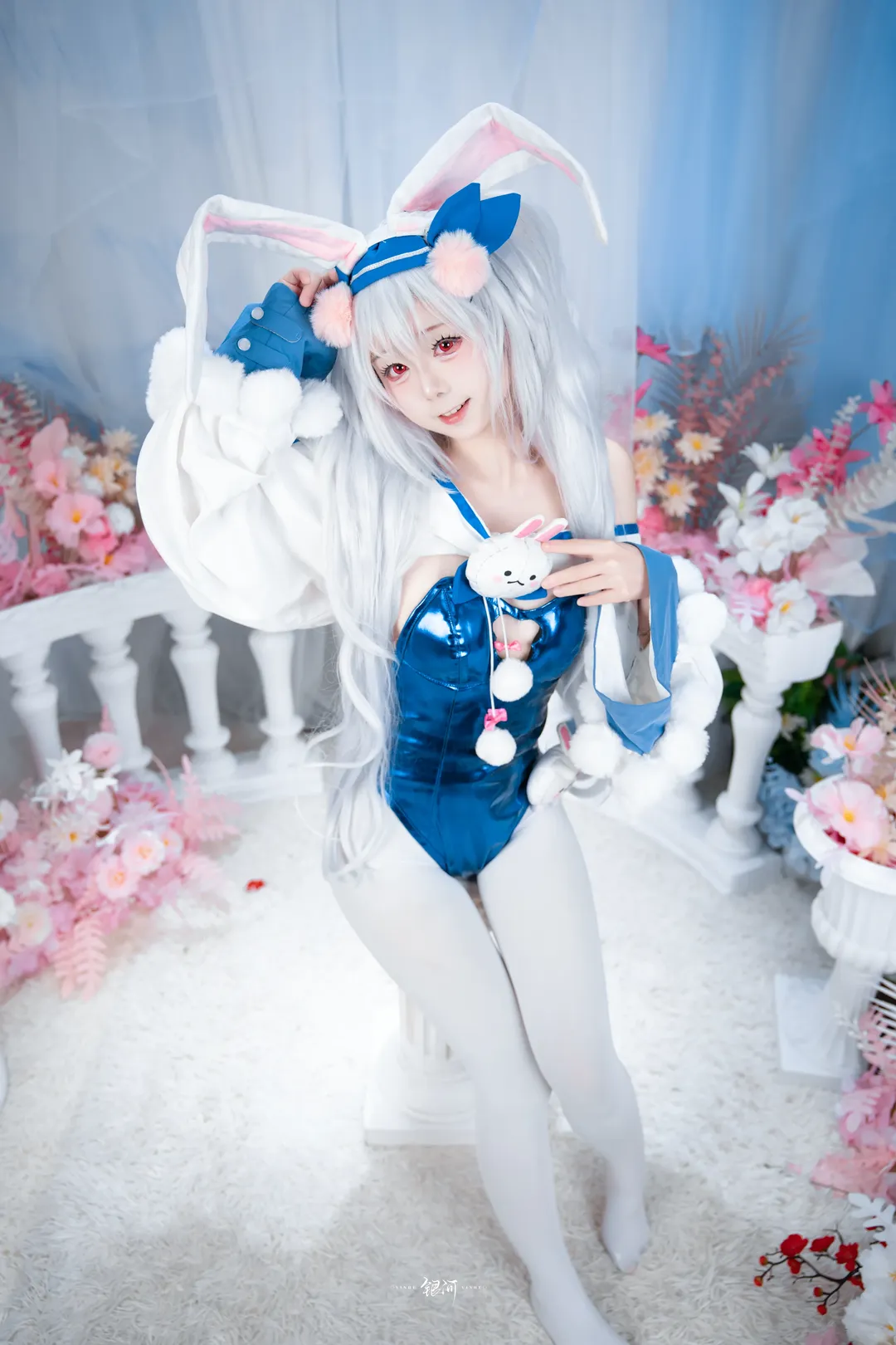アズールレーン, ラフィー コスプレ, うさ耳衣装, 二次元コスプレ, コスプレ撮影