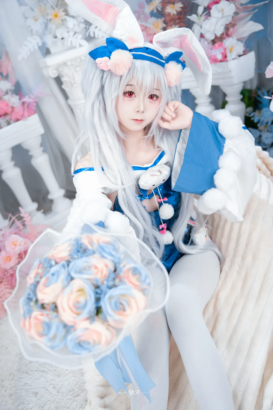 アズールレーン, ラフィー コスプレ, うさ耳衣装, 二次元コスプレ, コスプレ撮影 - 2枚目
