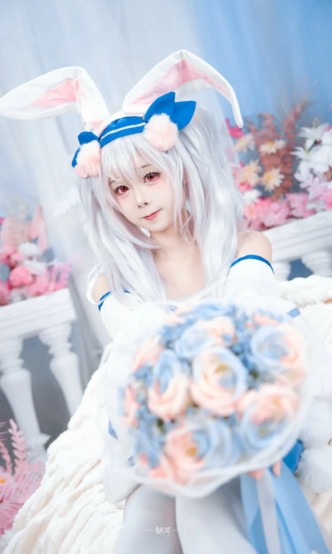 アズールレーン, ラフィー コスプレ, うさ耳衣装, 二次元コスプレ, コスプレ撮影 - 9枚目