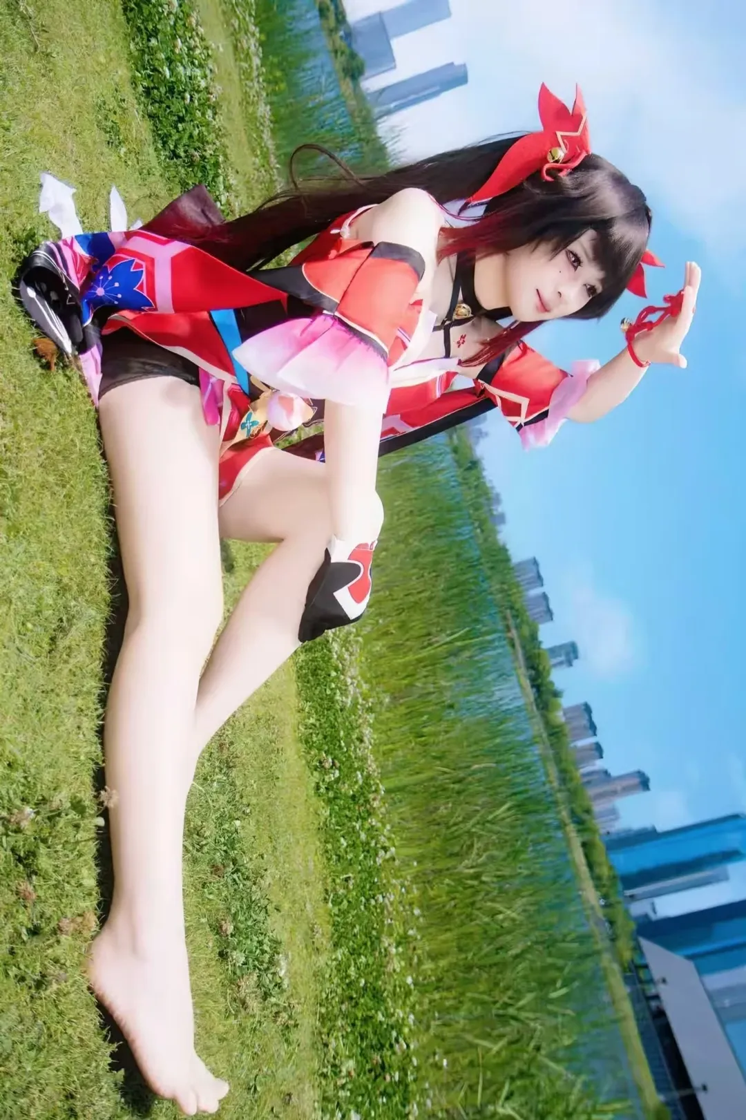 コスプレ, 崩壊：スターレイル, 花火 コスプレ, 屋外ポートレート, 仮面の愚者 - 4枚目