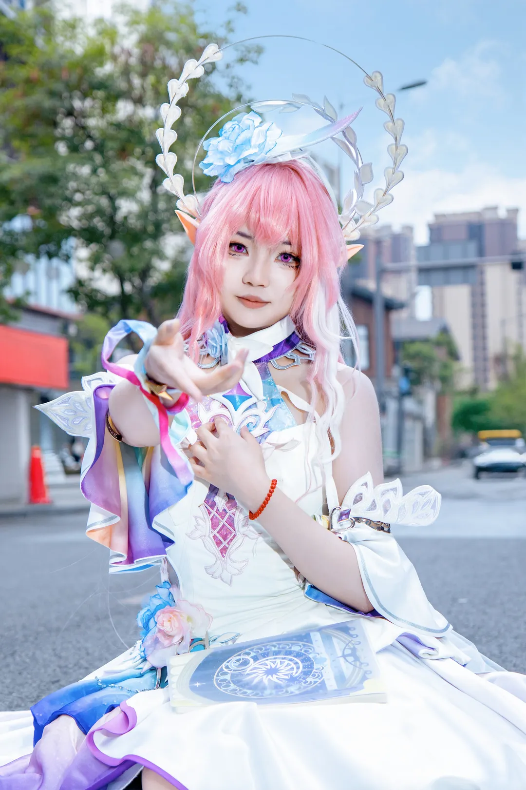 キュレネ コスプレ, 崩壊：スターレイル, イベント写真, 二次元コスプレ, エルフ コスプレ - 1枚目