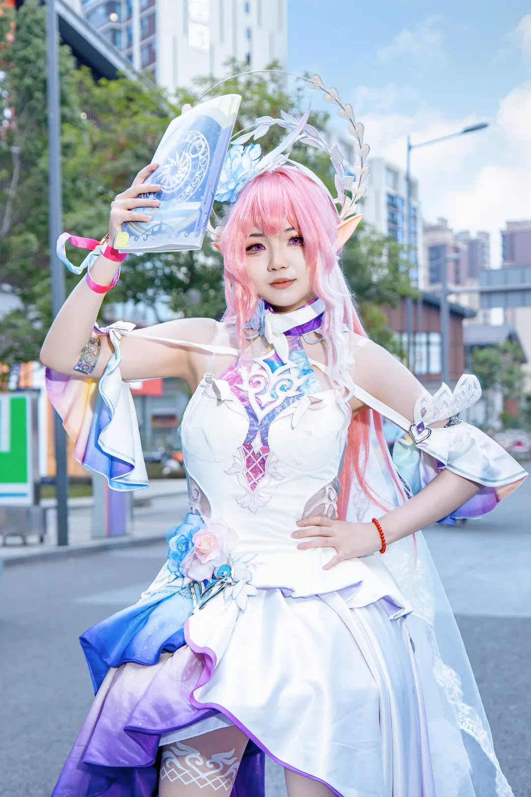 昔涟cos, 崩坏星穹铁道, 漫展返图, 二次元cosplay, 精灵cos