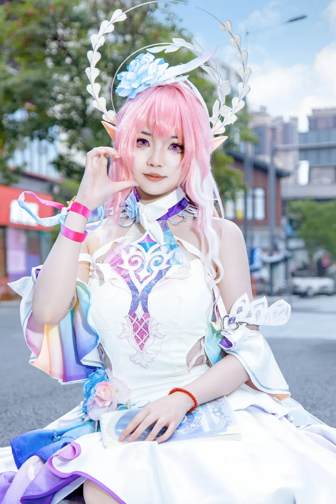 キュレネ コスプレ, 崩壊：スターレイル, イベント写真, 二次元コスプレ, エルフ コスプレ - 4枚目
