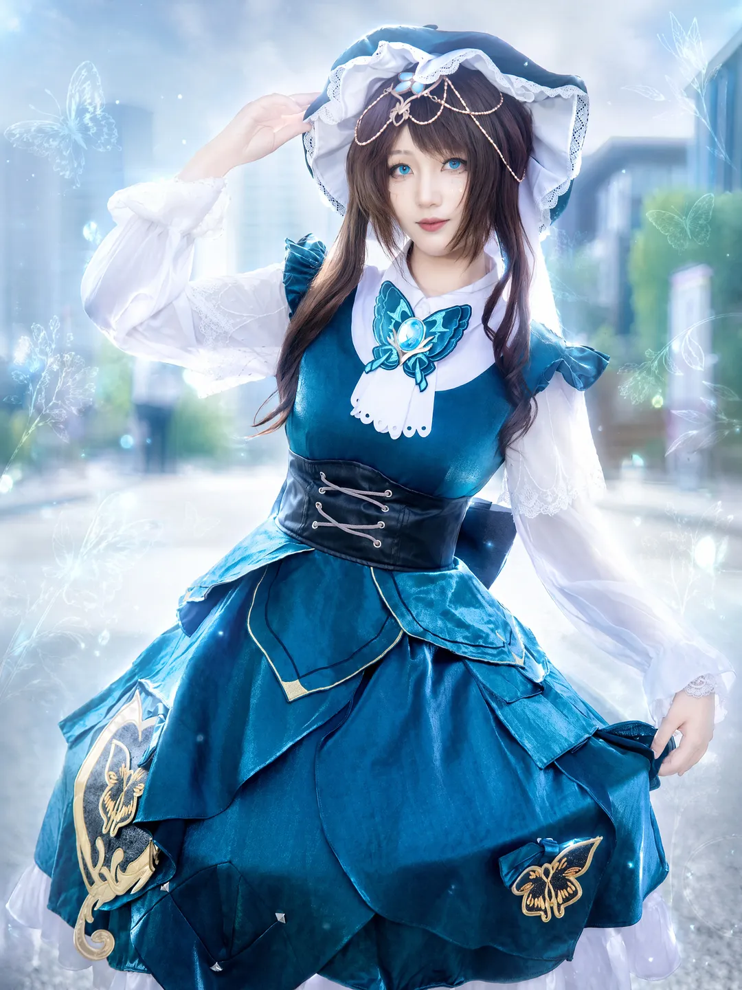 Identity V 第五人格, エマ・ウッズコスプレ, 庭師 標本画廊 コスプレ, 雰囲気コス, ロリータコスプレ - 2枚目