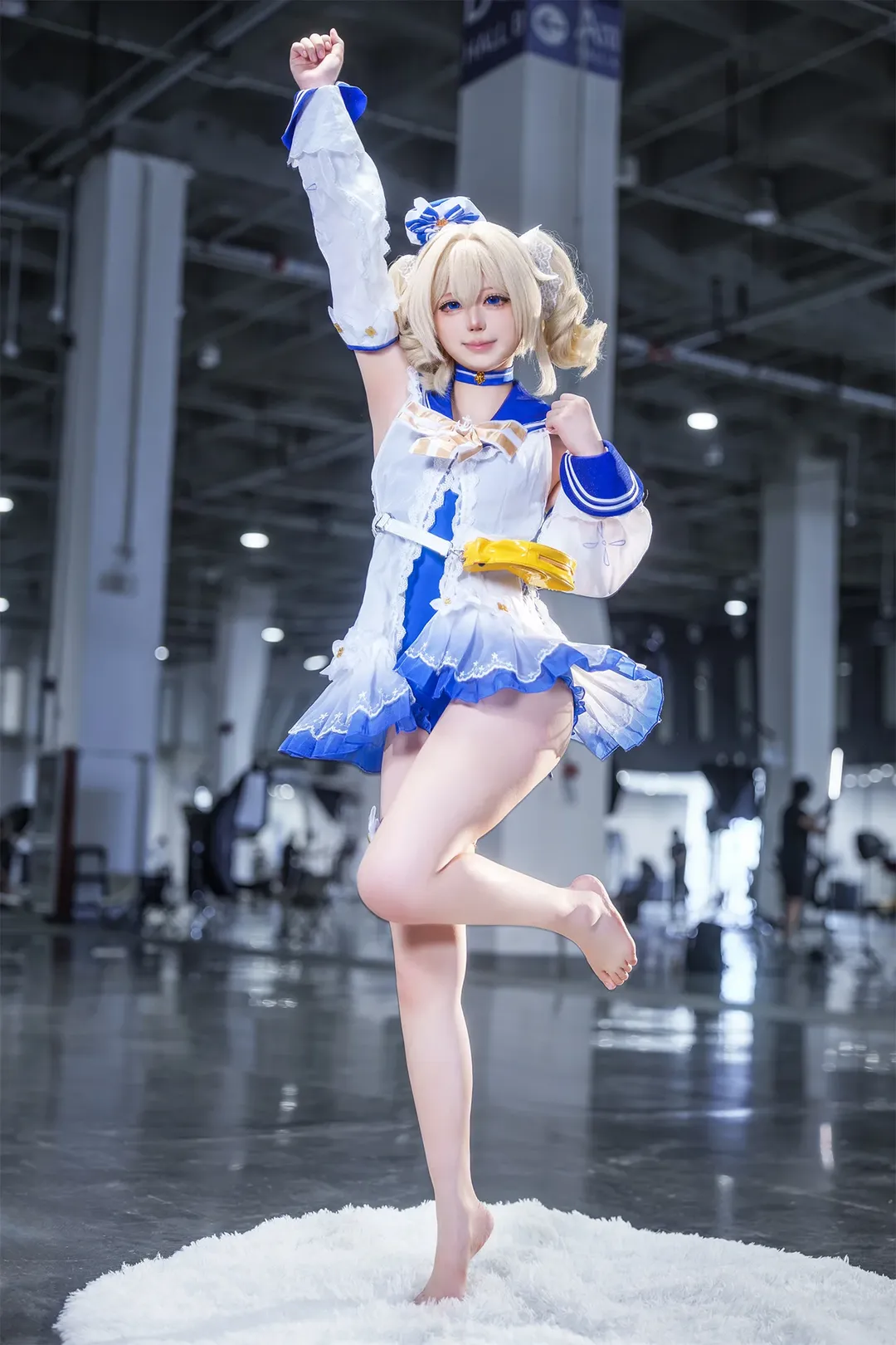 原神, 芭芭拉cos, 漫展返图, 原神cosplay, 芭芭拉泳装 - 第2张