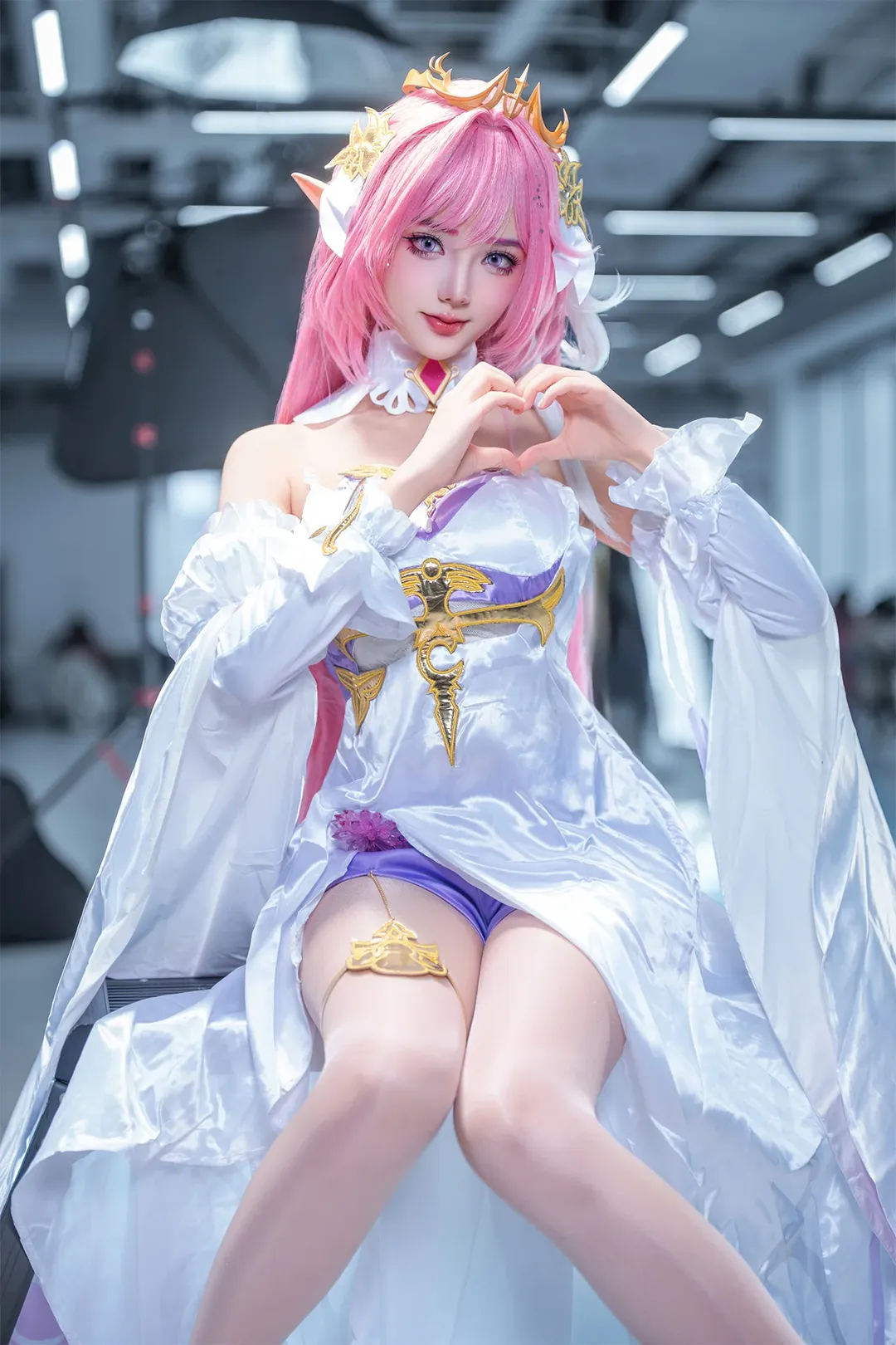 爱莉希雅cos, 崩坏3, 二次元摄影, 人之律者, cosplay场照