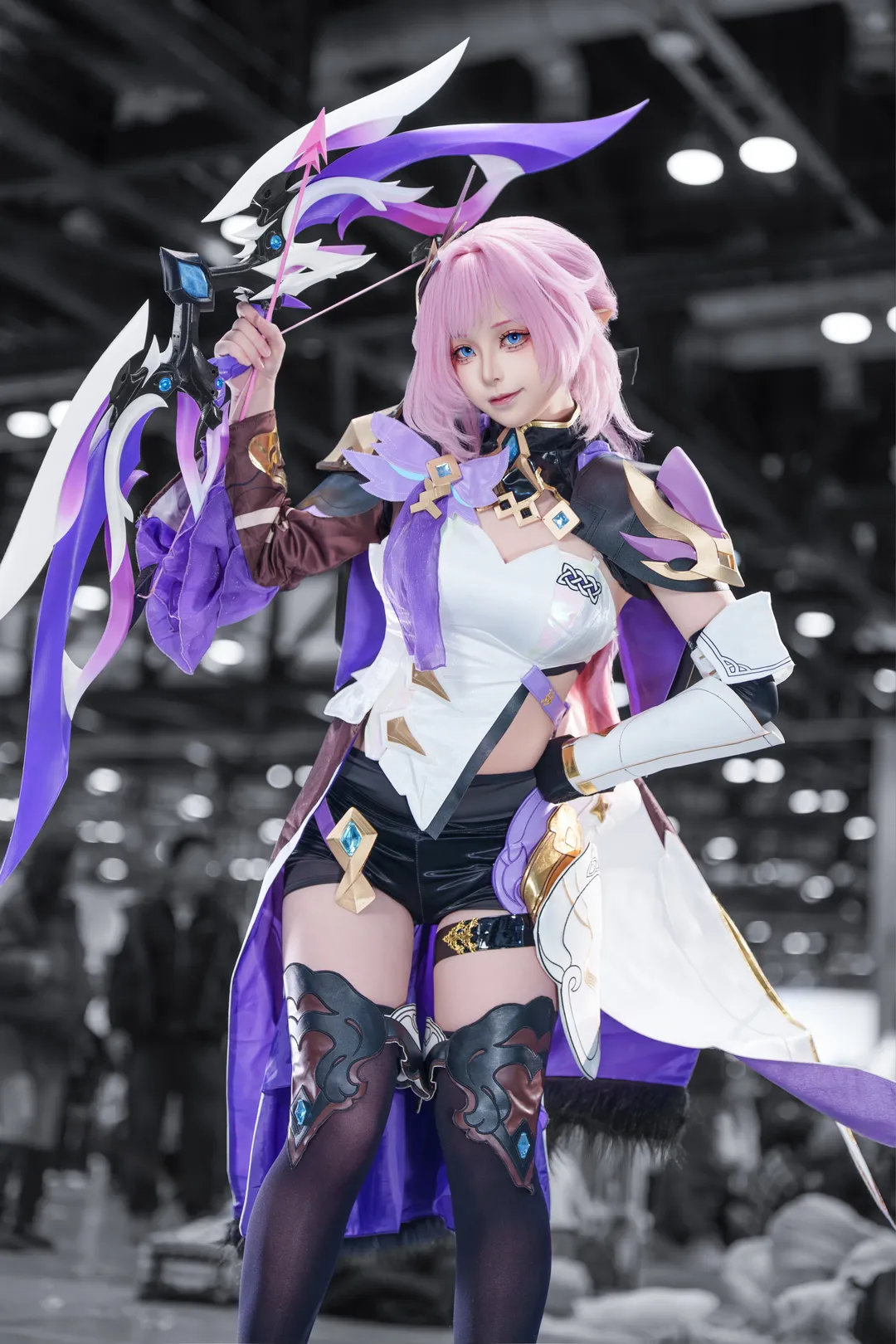 爱莉希雅cos, 二次元摄影, 崩坏三, 漫展场照, cosplay分享 - 第2张