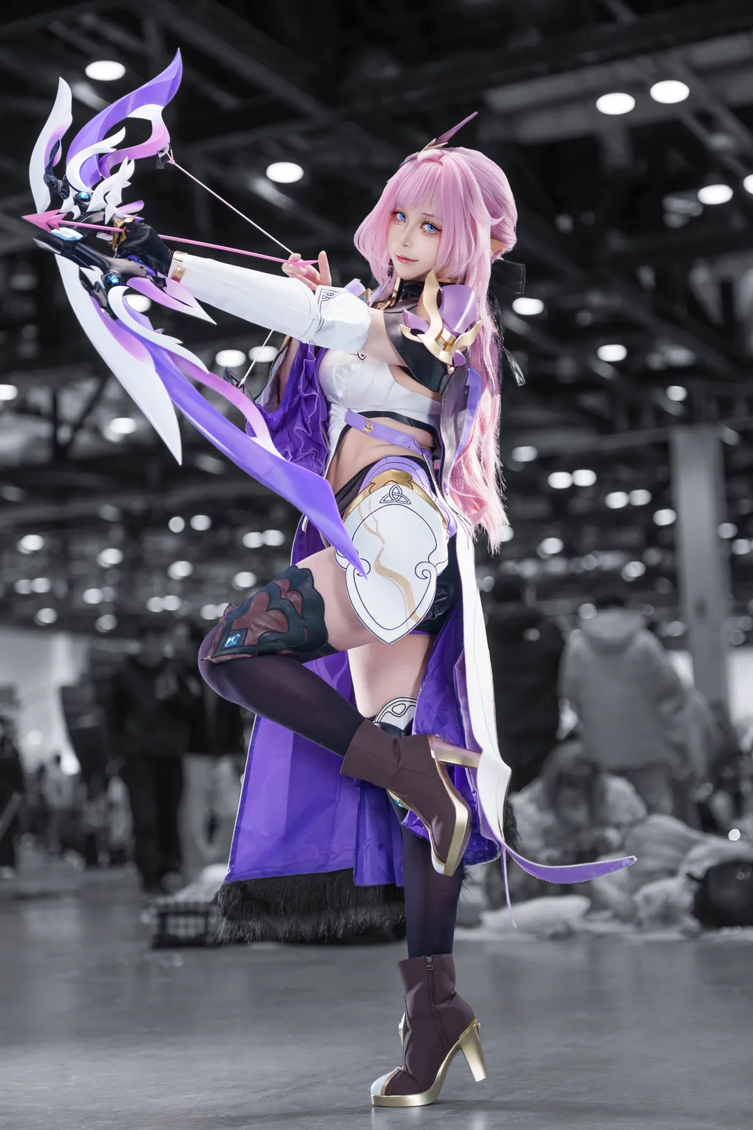 爱莉希雅cos, 二次元摄影, 崩坏三, 漫展场照, cosplay分享