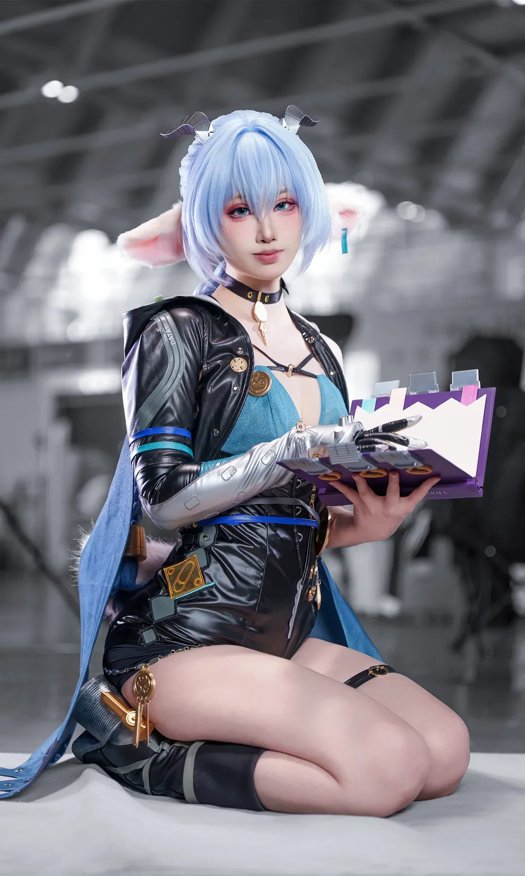 絕區零, 二次元攝影, 漫展返圖, 盧西婭cos, 黑兔 - 第3張