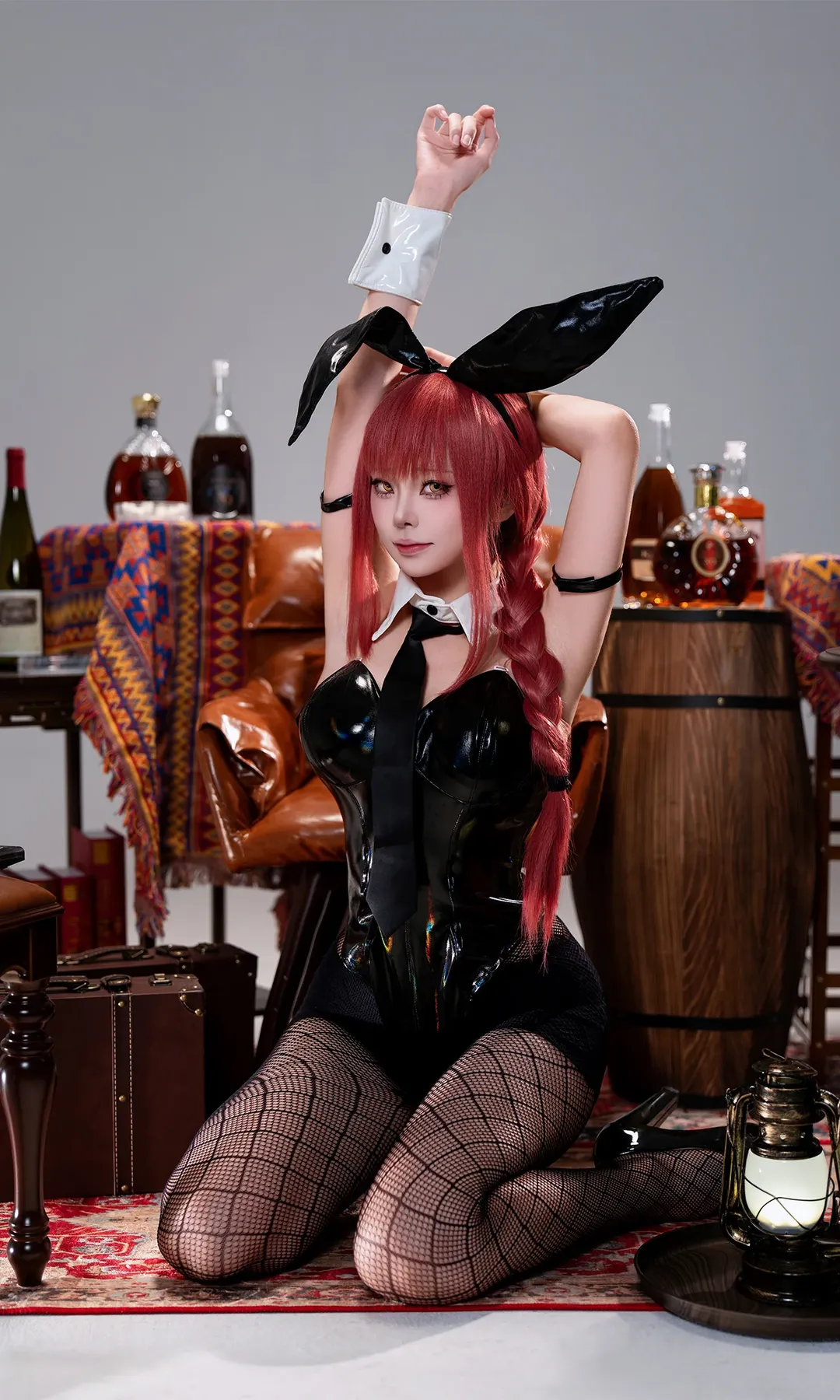 二次元, 兔女郎, 电锯人, cosplay摄影, 玛奇玛cos - 第1张