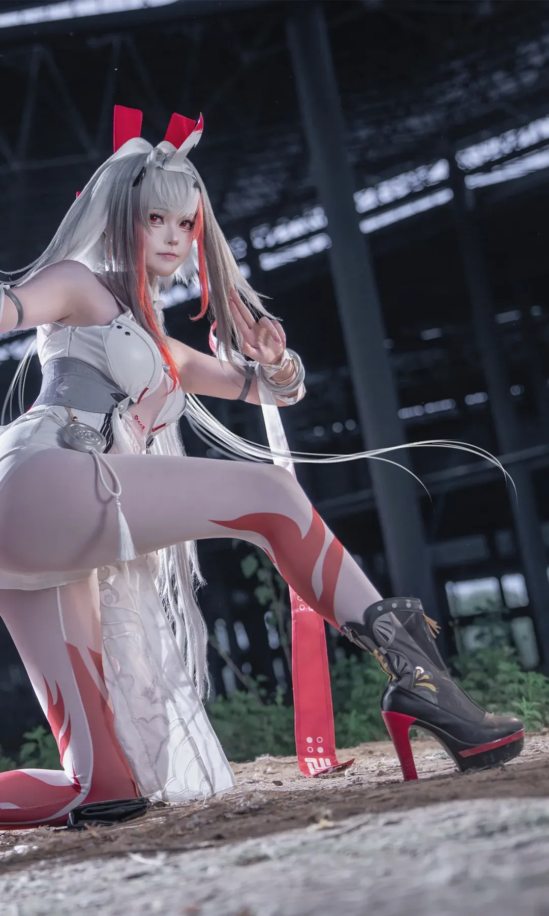 叶瞬光cos, 绝区零, 二次元, cosplay摄影, 白毛 - 第3张