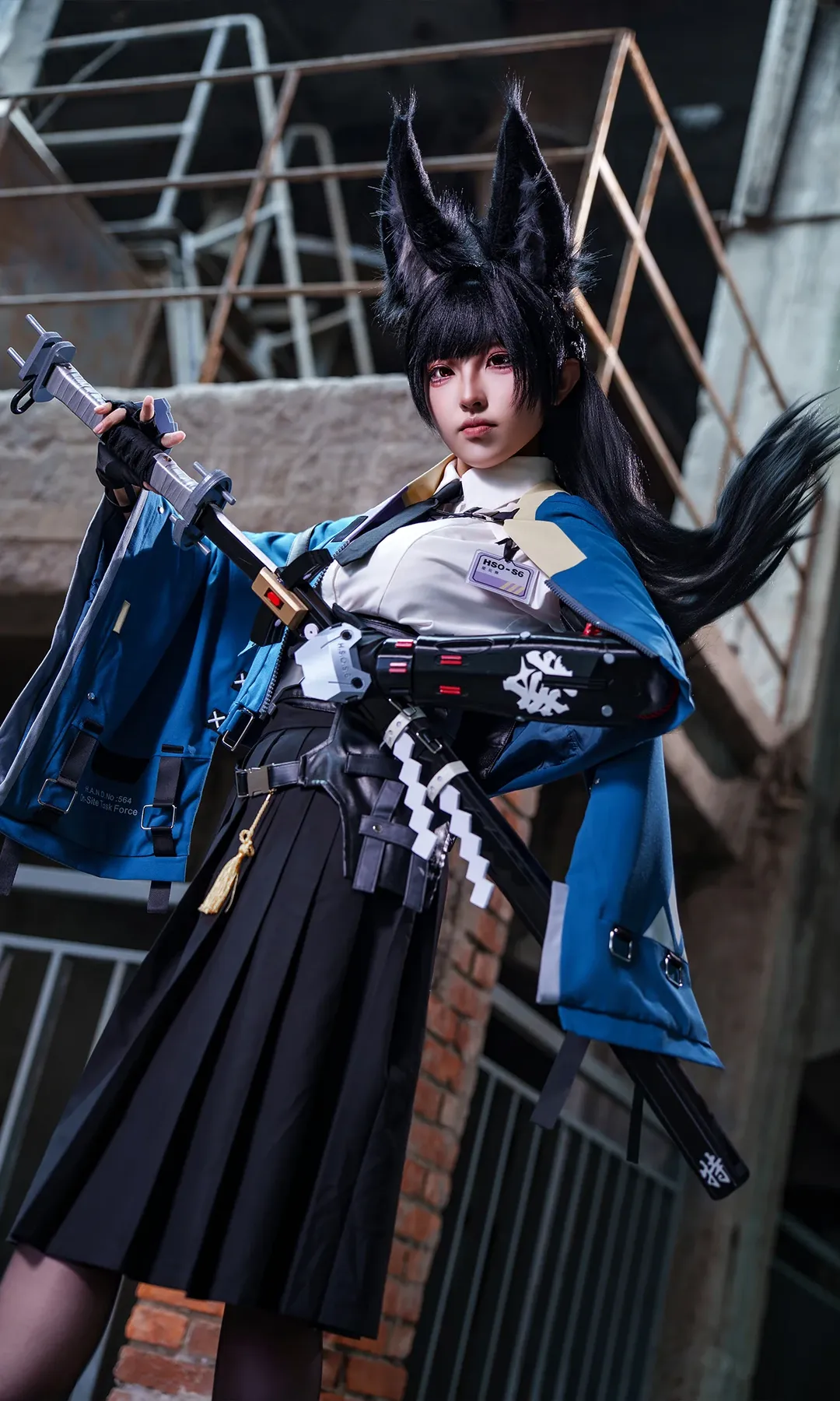 绝区零, 二次元摄影, 外景拍摄, 星见雅cos, 战术风cosplay