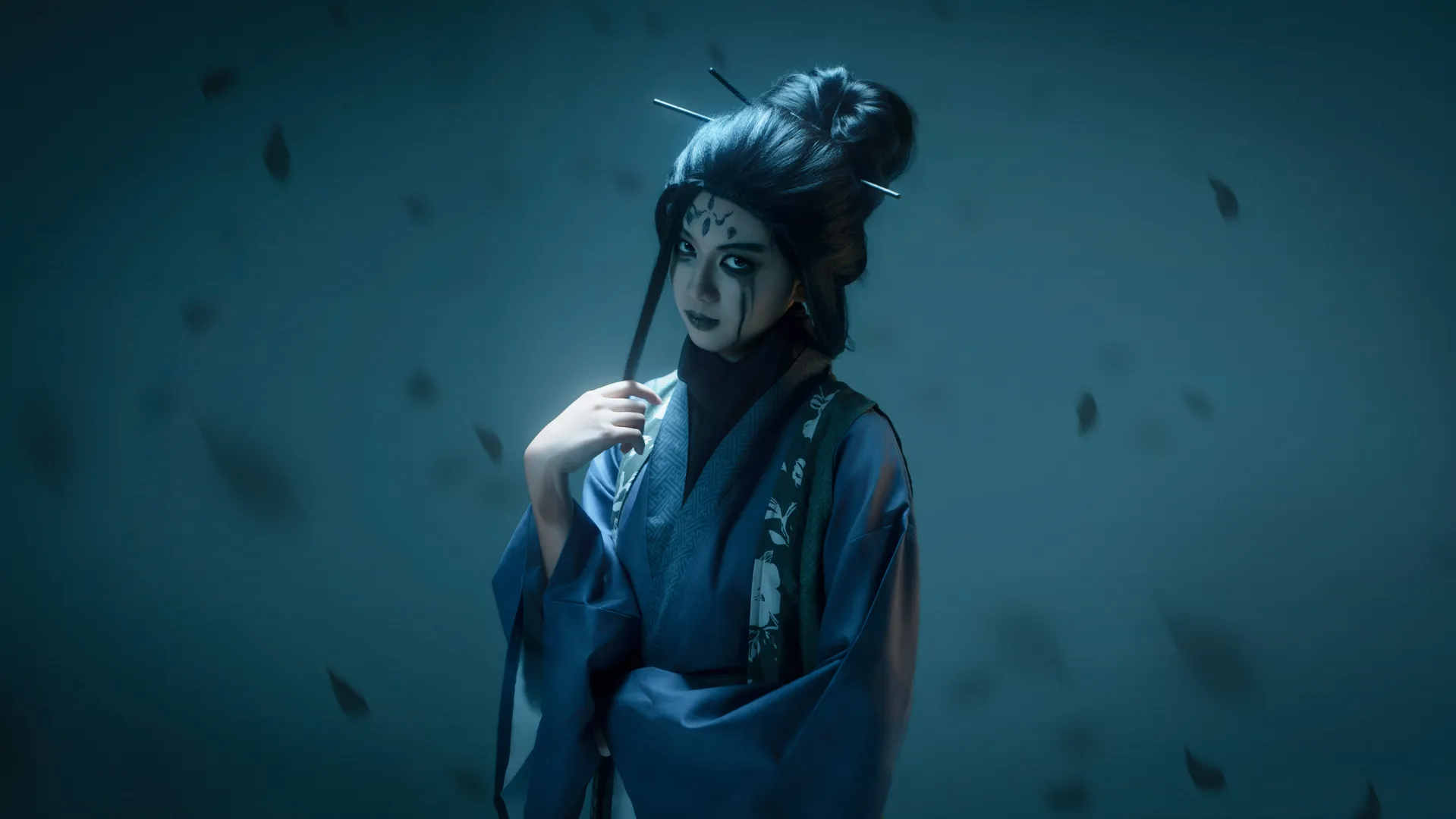 Eastern aesthetics, Atmospheric photography, Fourth Sister Cosplay, Black Myth: Wukong, Black Myth: Wukong