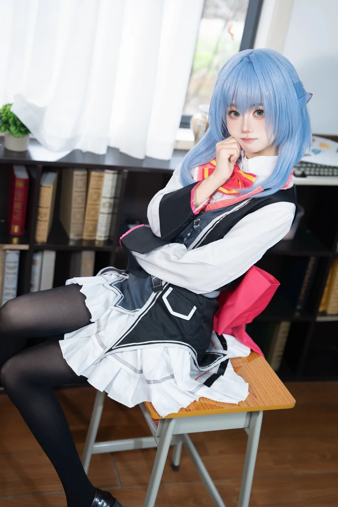 cosplay, 校园风, 锦亚澄cos, 窗社, 灵感满溢的甜蜜创想
