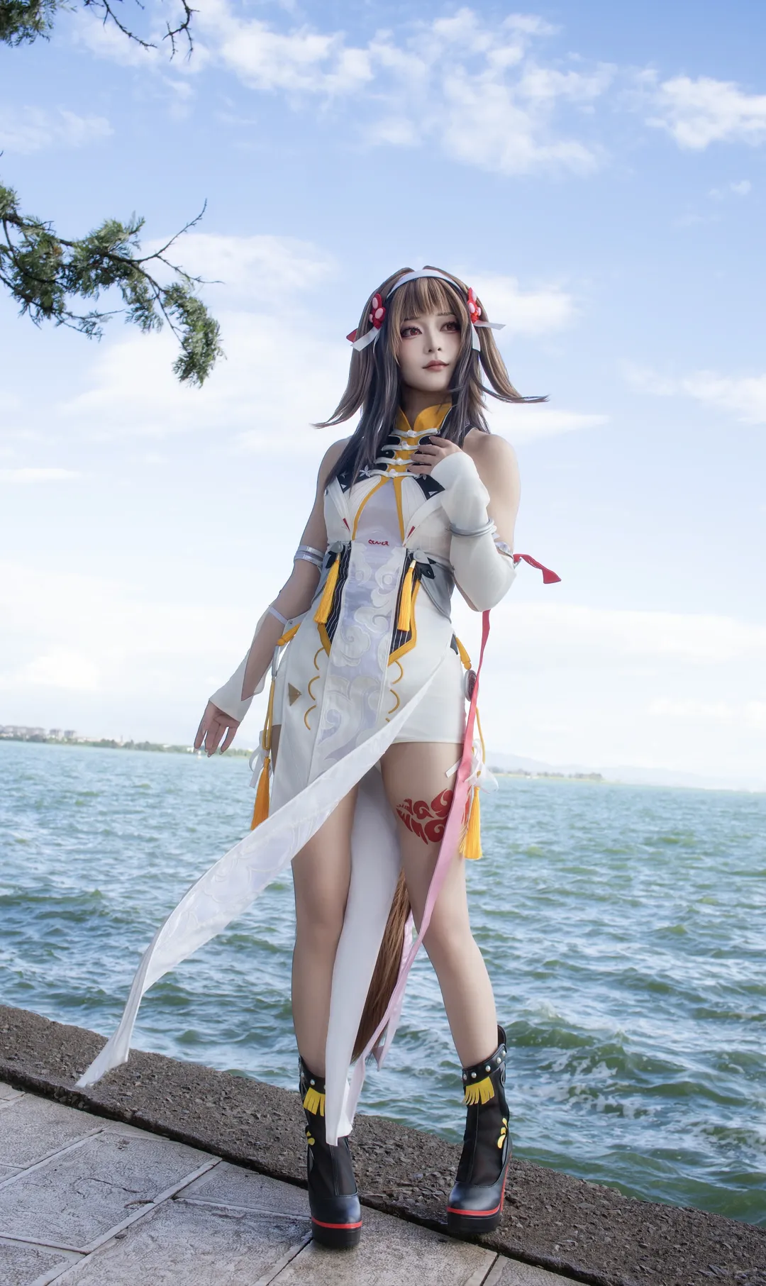 Cosplay, 叶瞬光cos, 绝区零, 云岿山, 海边拍摄