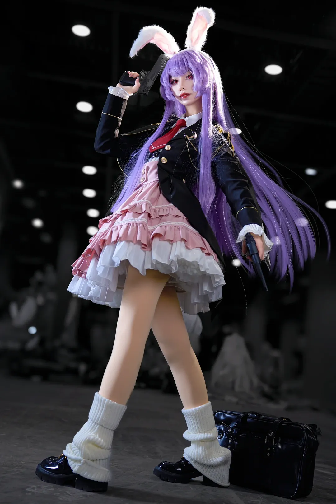 cosplay, 场照, 东方project, 兔耳, 铃仙cos