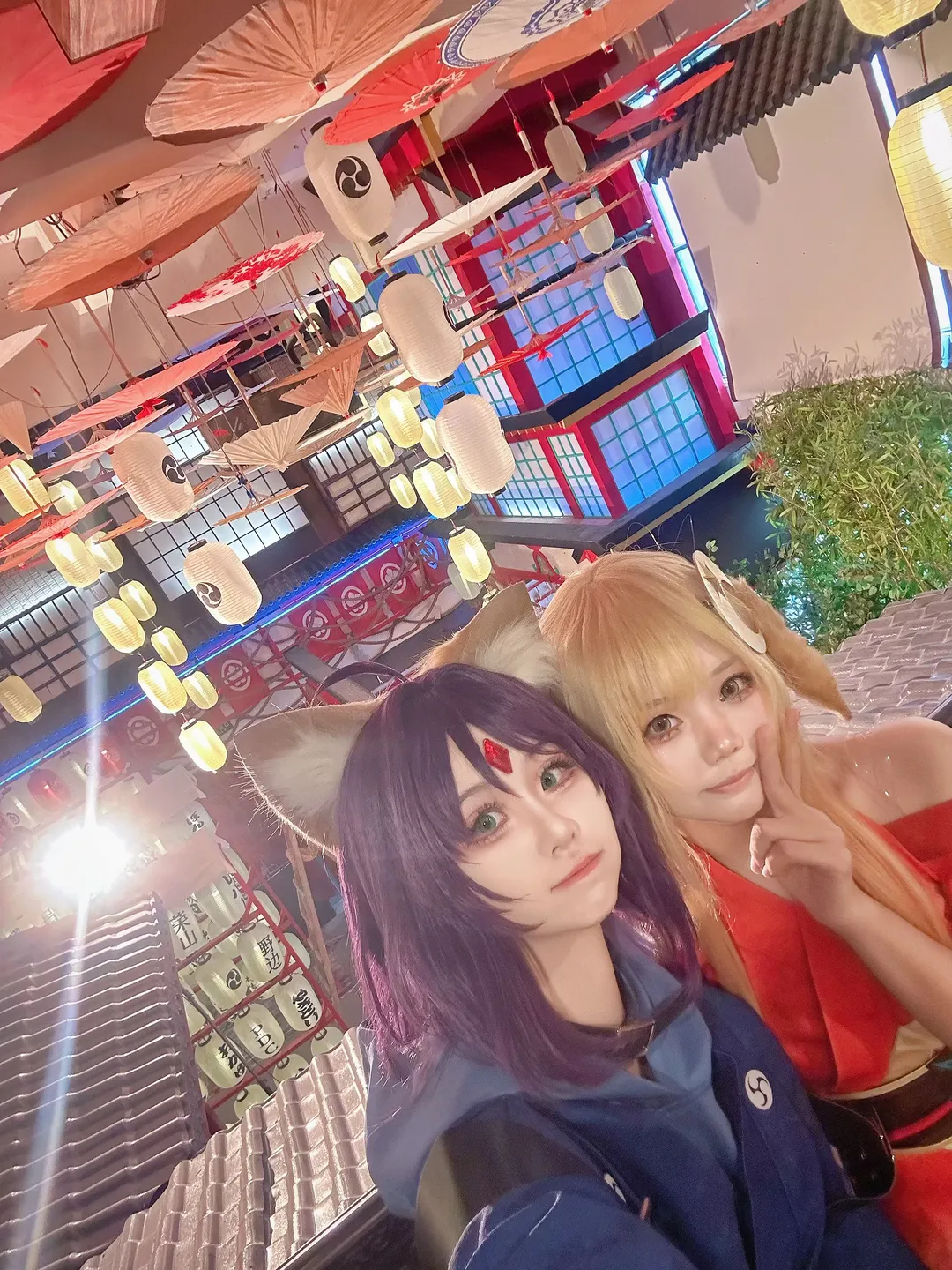 双人cos, 和风妆造, cosplay摄影, 超时空辉夜姬, 彩叶cos - 第3张