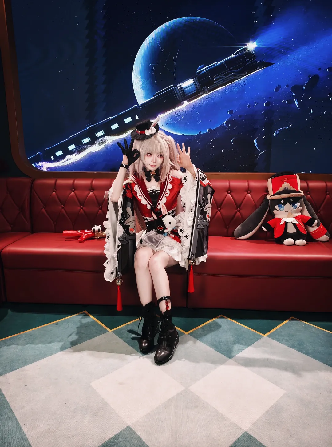 コスプレ, キャラクター再現, 崩壊：スターレイル, 花火 コスプレ, 撮影メイキング - 2枚目