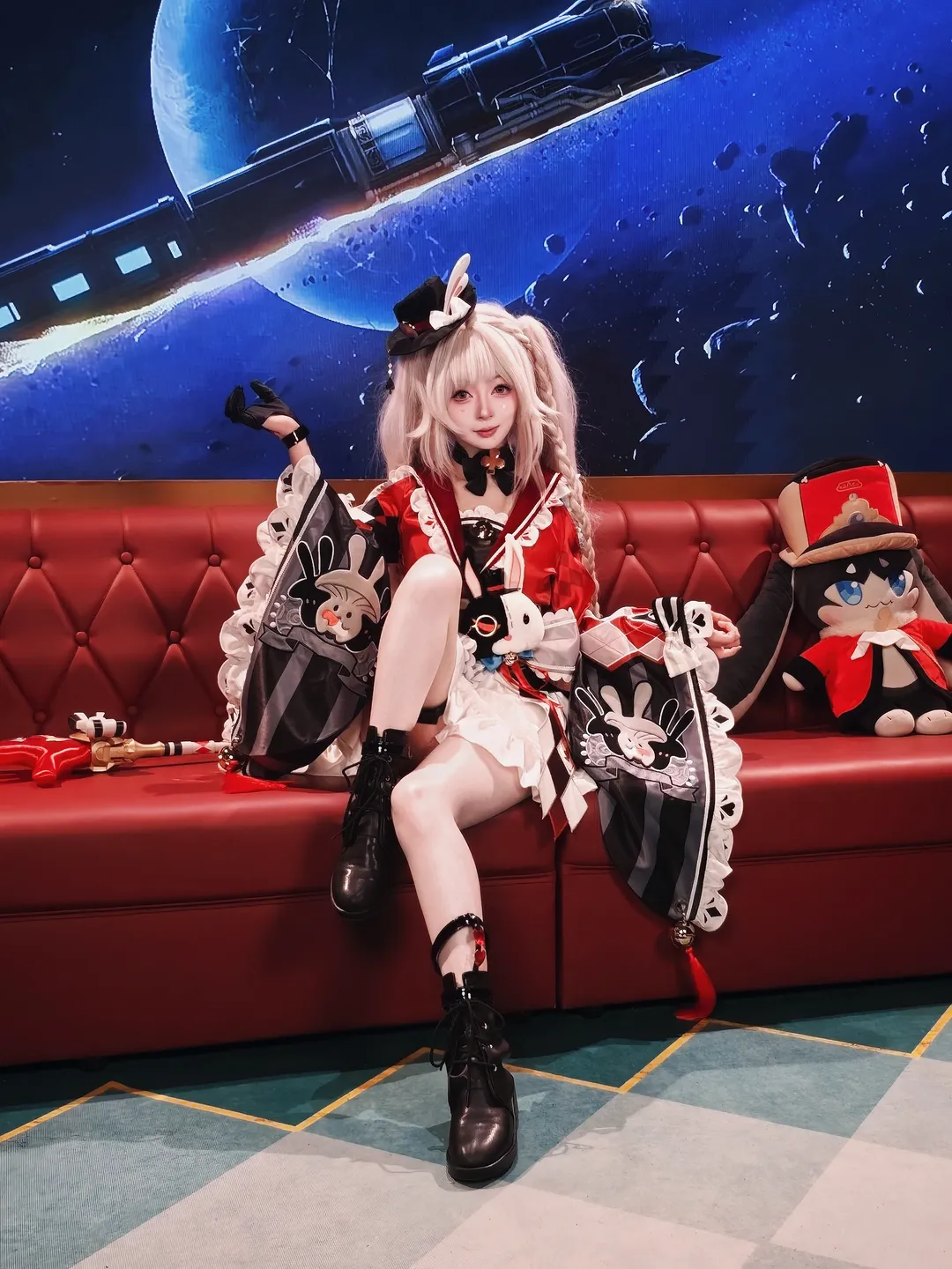 コスプレ, キャラクター再現, 崩壊：スターレイル, 花火 コスプレ, 撮影メイキング - 3枚目