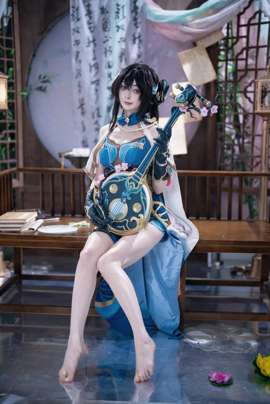 ロールプレイ, 崩壊：スターレイル, ルアン・メェイ コスプレ, 中華風コスプレ, 実景スタジオ撮影