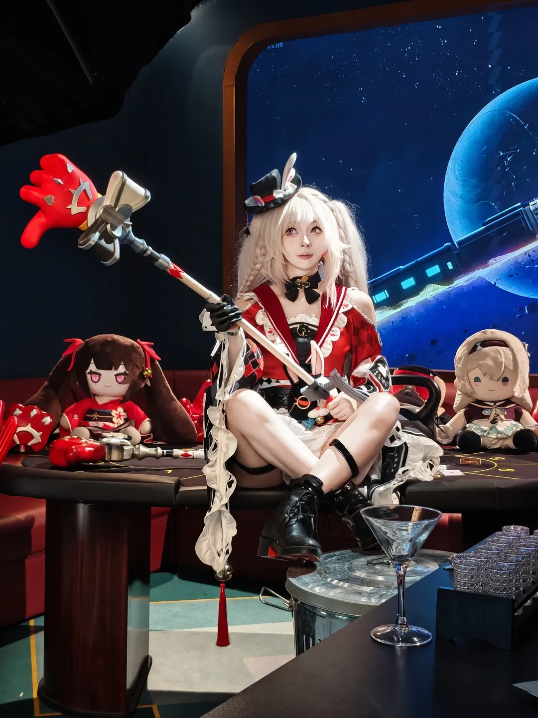 崩坏星穹铁道, 火花cos, 二次元cos, cosplay花絮, 星穹列车场景