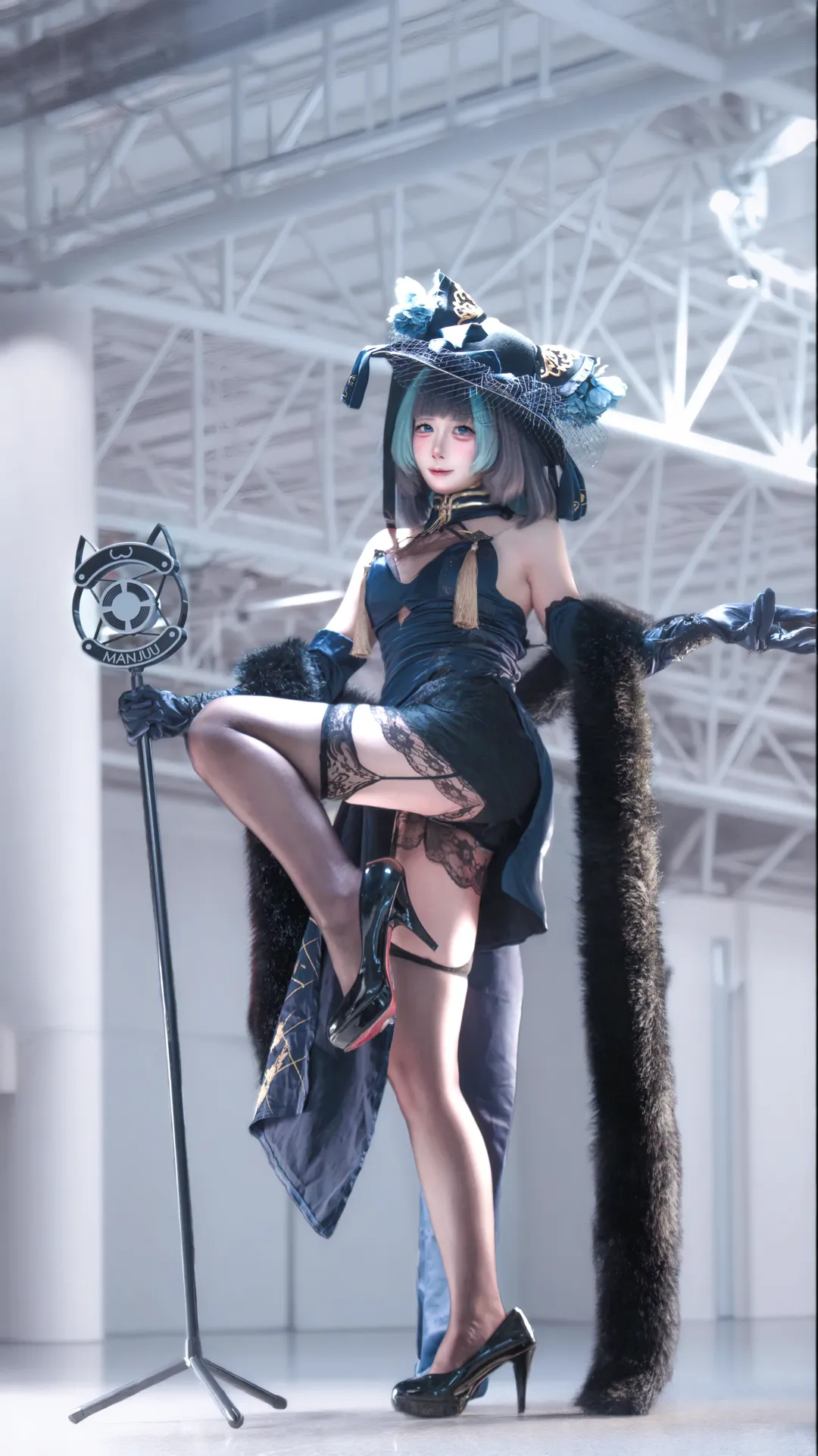 柴郡cos, 碧藍航線, 場照, 漫展攝影, 旗袍cosplay