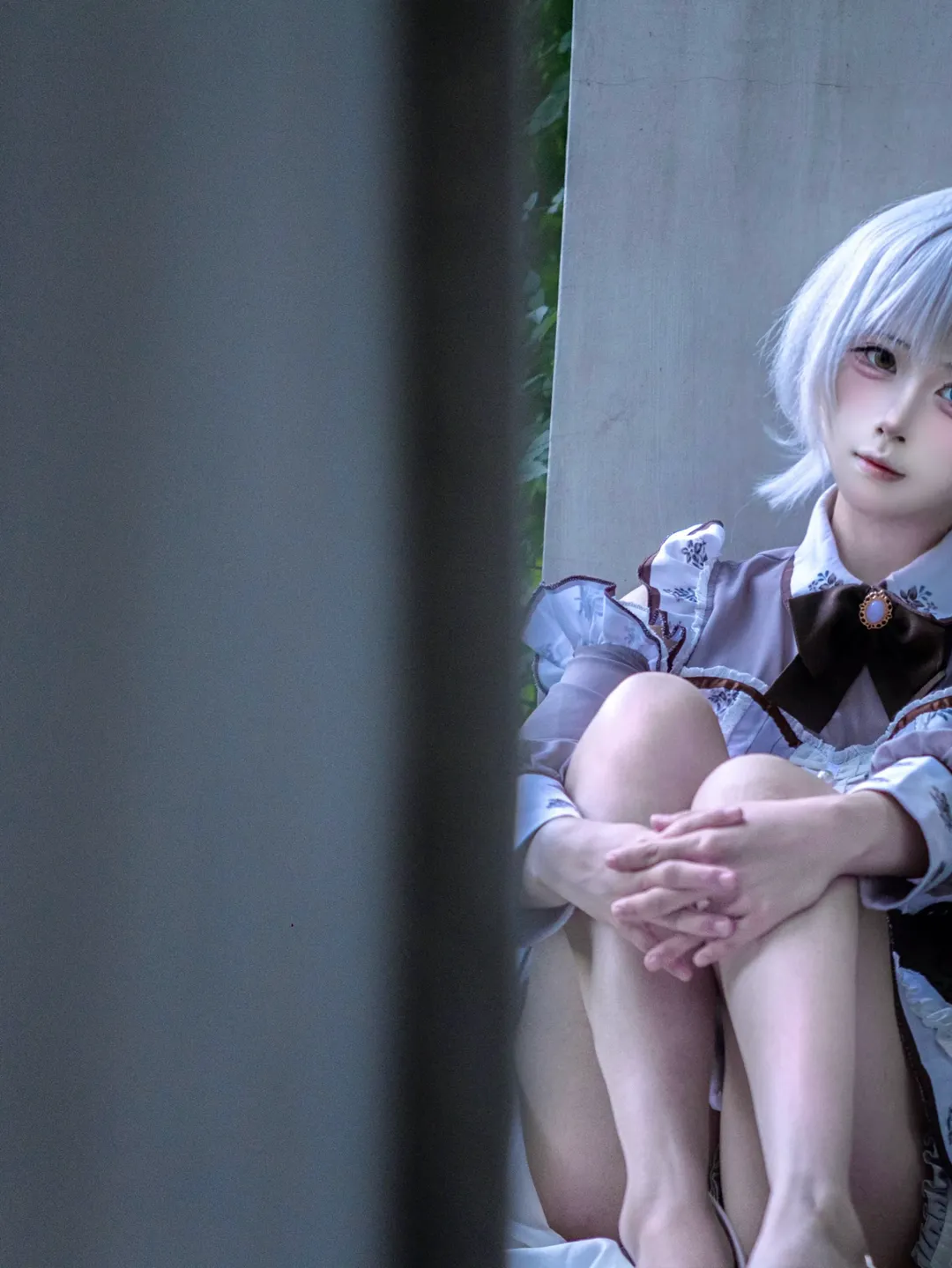 コスプレ, 要楽奈コスプレ, バンドリ！, MyGO, 白いショートヘア - 2枚目