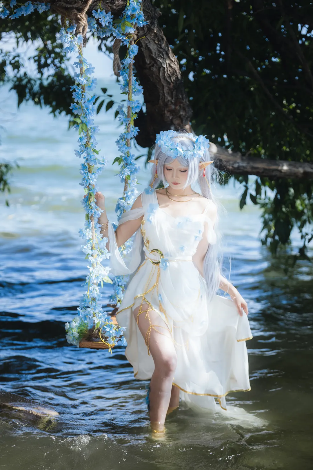 唯美cosplay, 芙莉莲cos, 葬送芙莉莲, 神谕少女, 大理写真 - 第12张