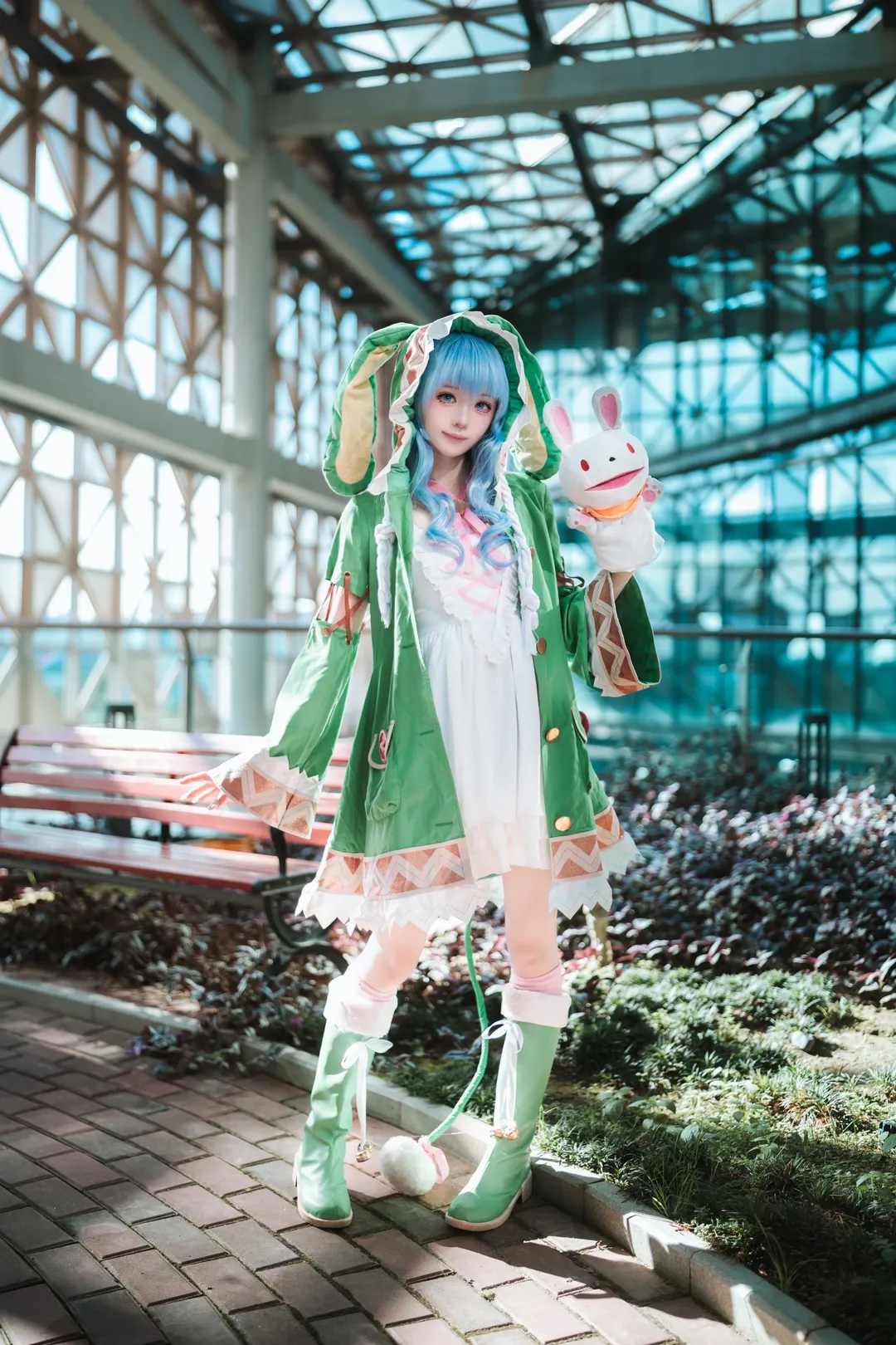 二次元, アニメキャラクター, コスプレ撮影, 四糸乃のコスプレ, デート・ア・ライブ - 1枚目