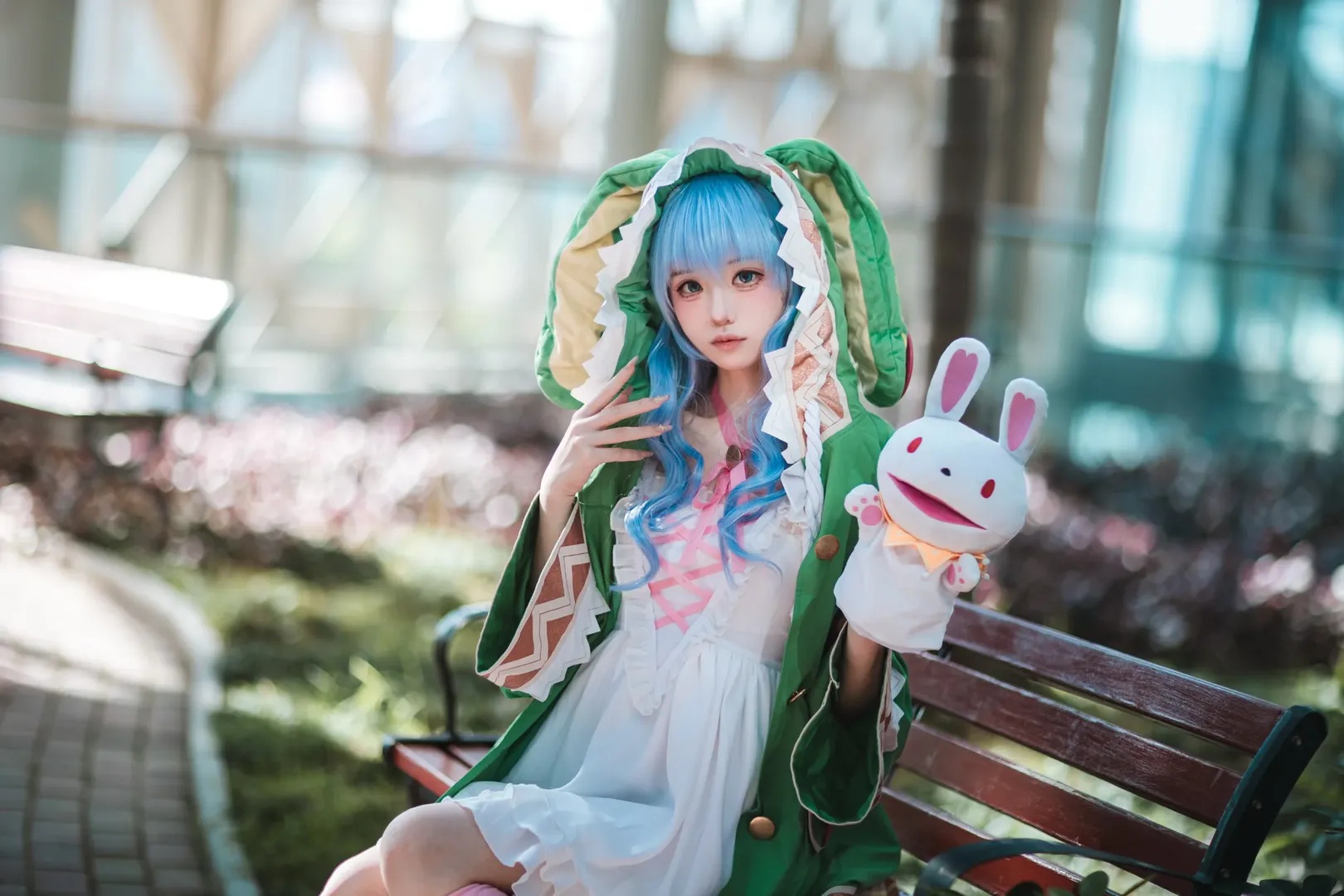二次元, アニメキャラクター, コスプレ撮影, 四糸乃のコスプレ, デート・ア・ライブ - 10枚目
