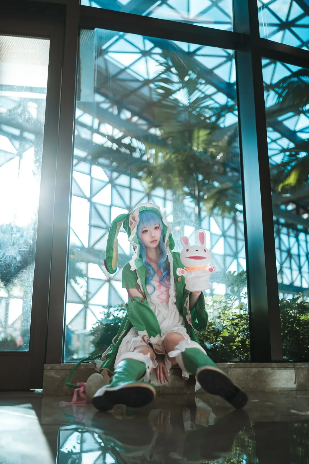 二次元, アニメキャラクター, コスプレ撮影, 四糸乃のコスプレ, デート・ア・ライブ - 5枚目