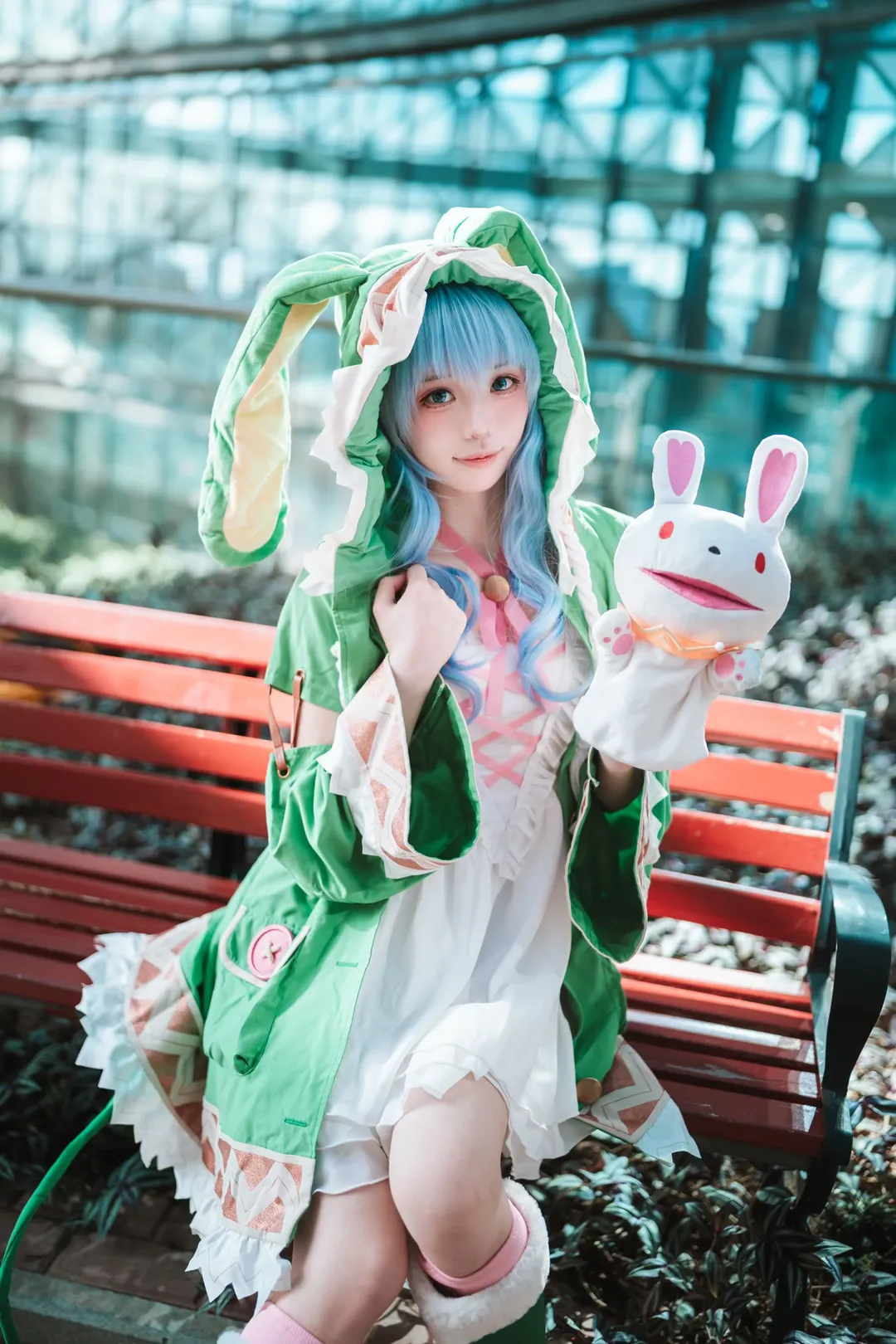 二次元, アニメキャラクター, コスプレ撮影, 四糸乃のコスプレ, デート・ア・ライブ