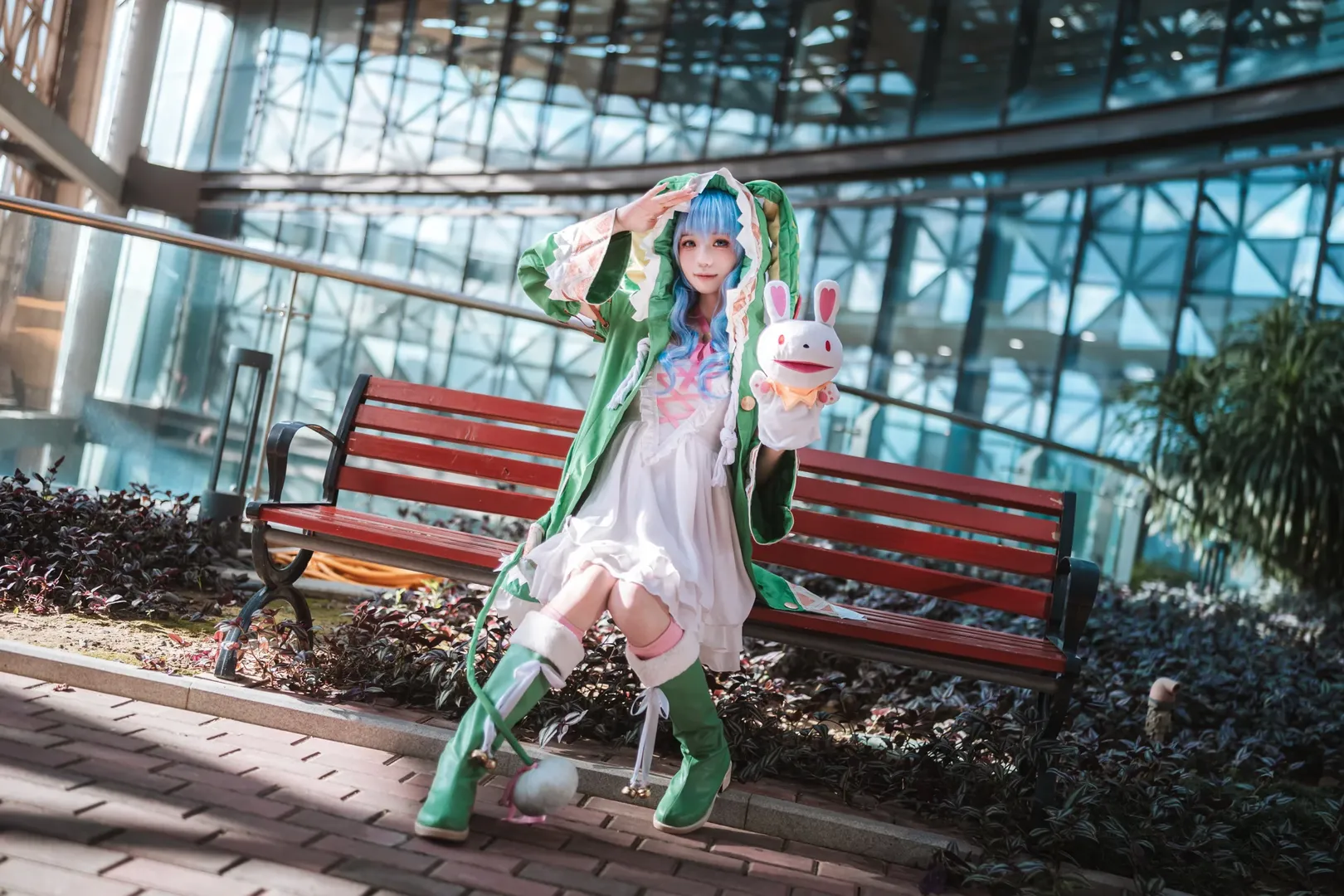 二次元, アニメキャラクター, コスプレ撮影, 四糸乃のコスプレ, デート・ア・ライブ - 8枚目