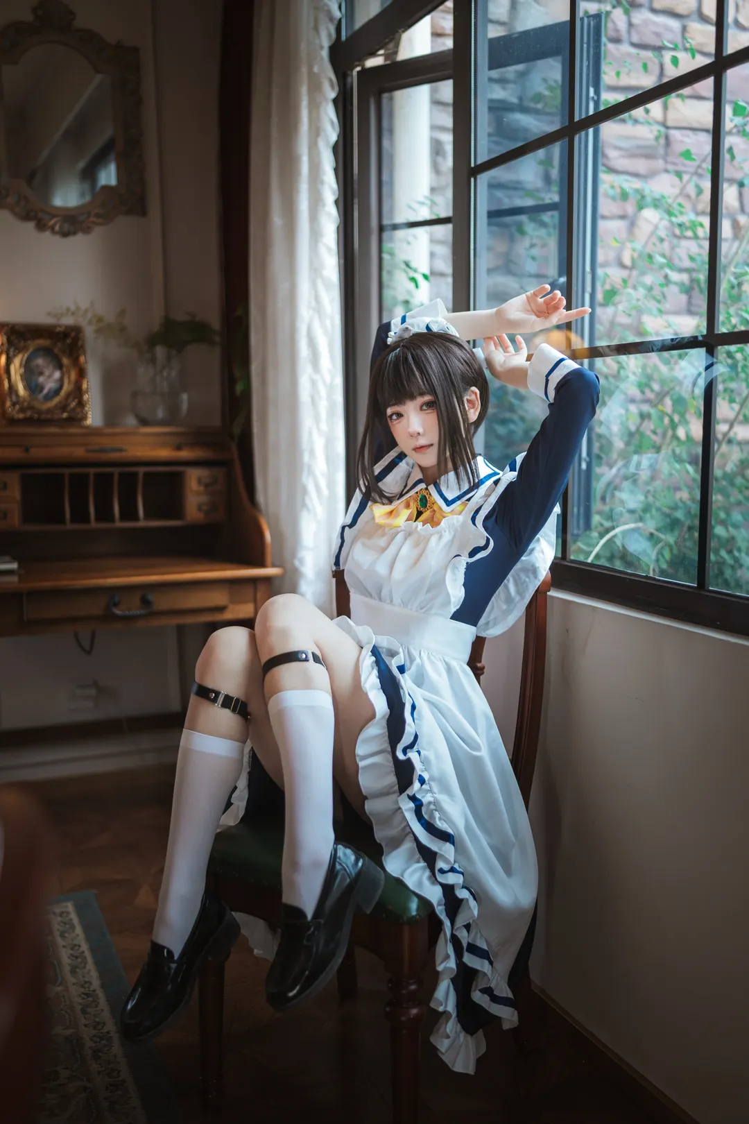 cosplay, 女仆装, 复古风, 四季夏目cos, 星光咖啡馆 - 第11张