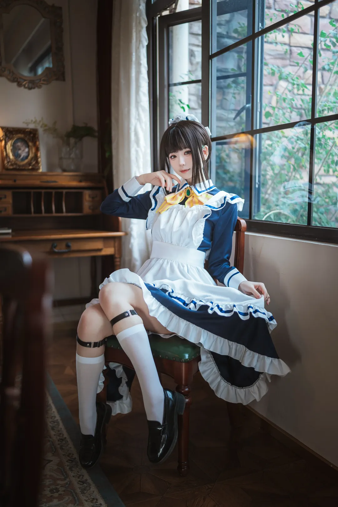 cosplay, 女仆装, 复古风, 四季夏目cos, 星光咖啡馆 - 第12张