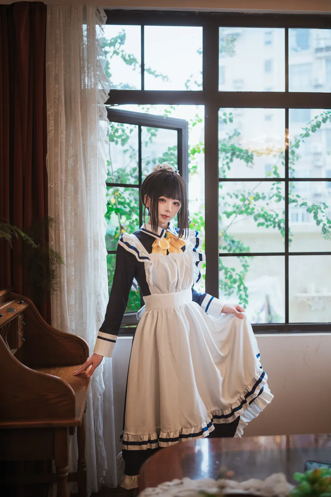 cosplay, 女仆装, 复古风, 四季夏目cos, 星光咖啡馆 - 第6张