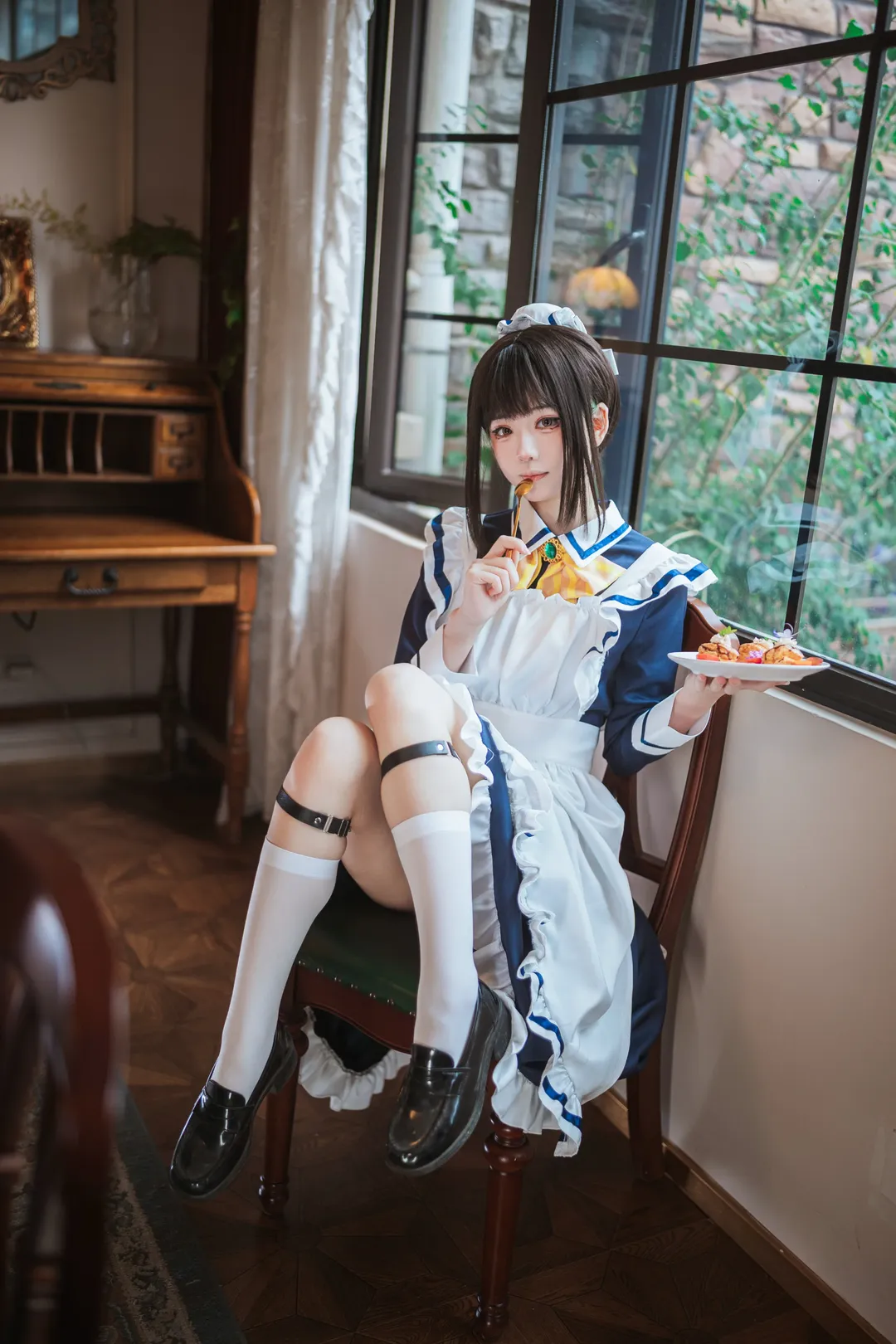 cosplay, 女仆装, 复古风, 四季夏目cos, 星光咖啡馆 - 第7张