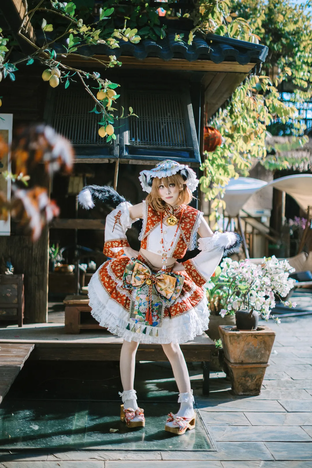 东方Project, cosplay摄影, 橙喵cos, 日系和风, 兽耳娘 - 第14张