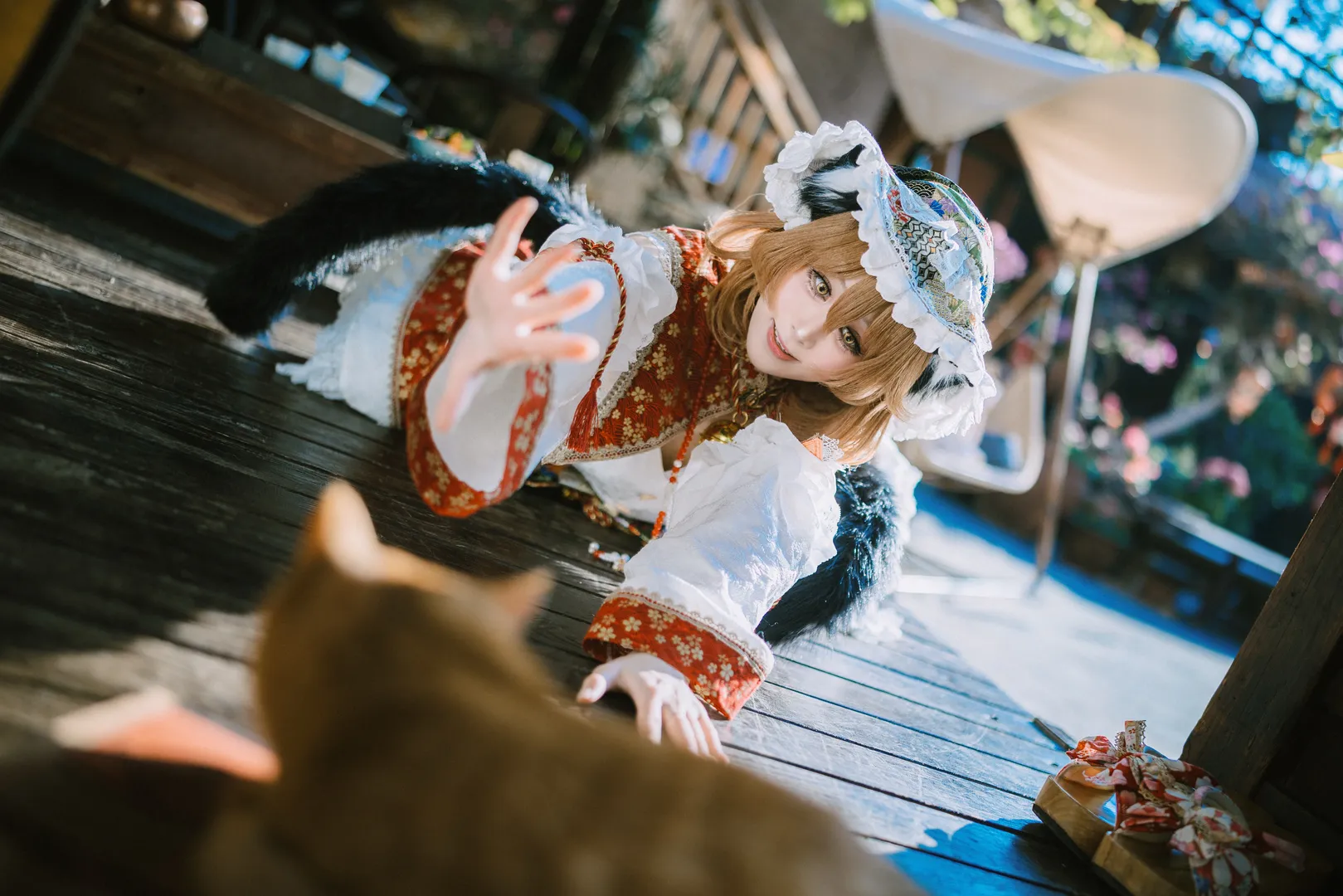东方Project, cosplay摄影, 橙喵cos, 日系和风, 兽耳娘 - 第3张