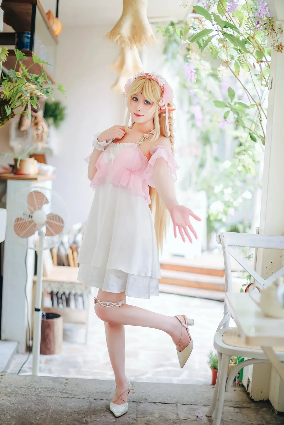 鳴潮, 雰囲気, カルテジア コスプレ, 秘密の花園, コスプレ写真