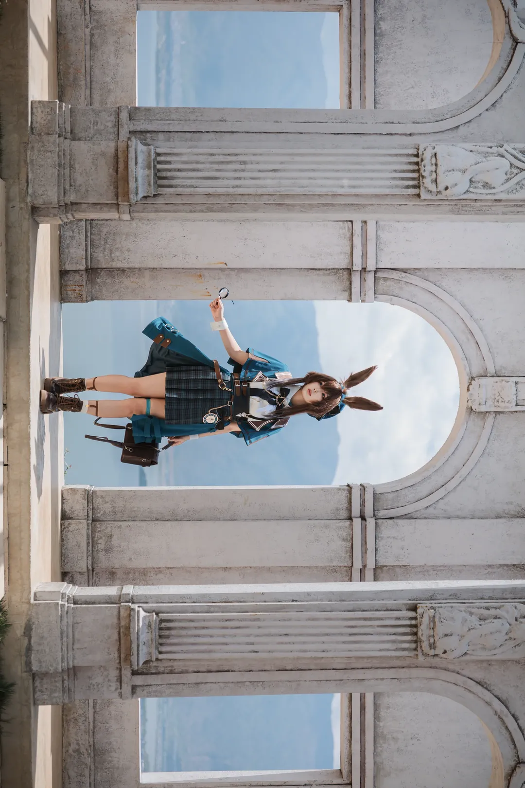 cosplay, Outdoor shoot, Arknights, Amiya cosplay, Rhodes Island CEO - Image 4
